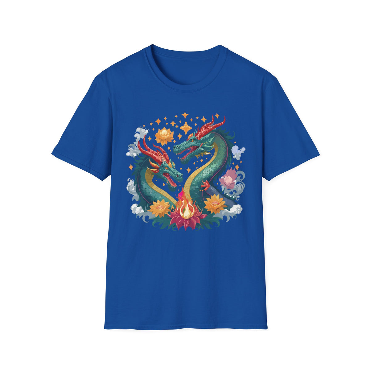 Dragon Graphic Tee Gildan Unisex 100 Cotton Tee Shirt with Animal a43