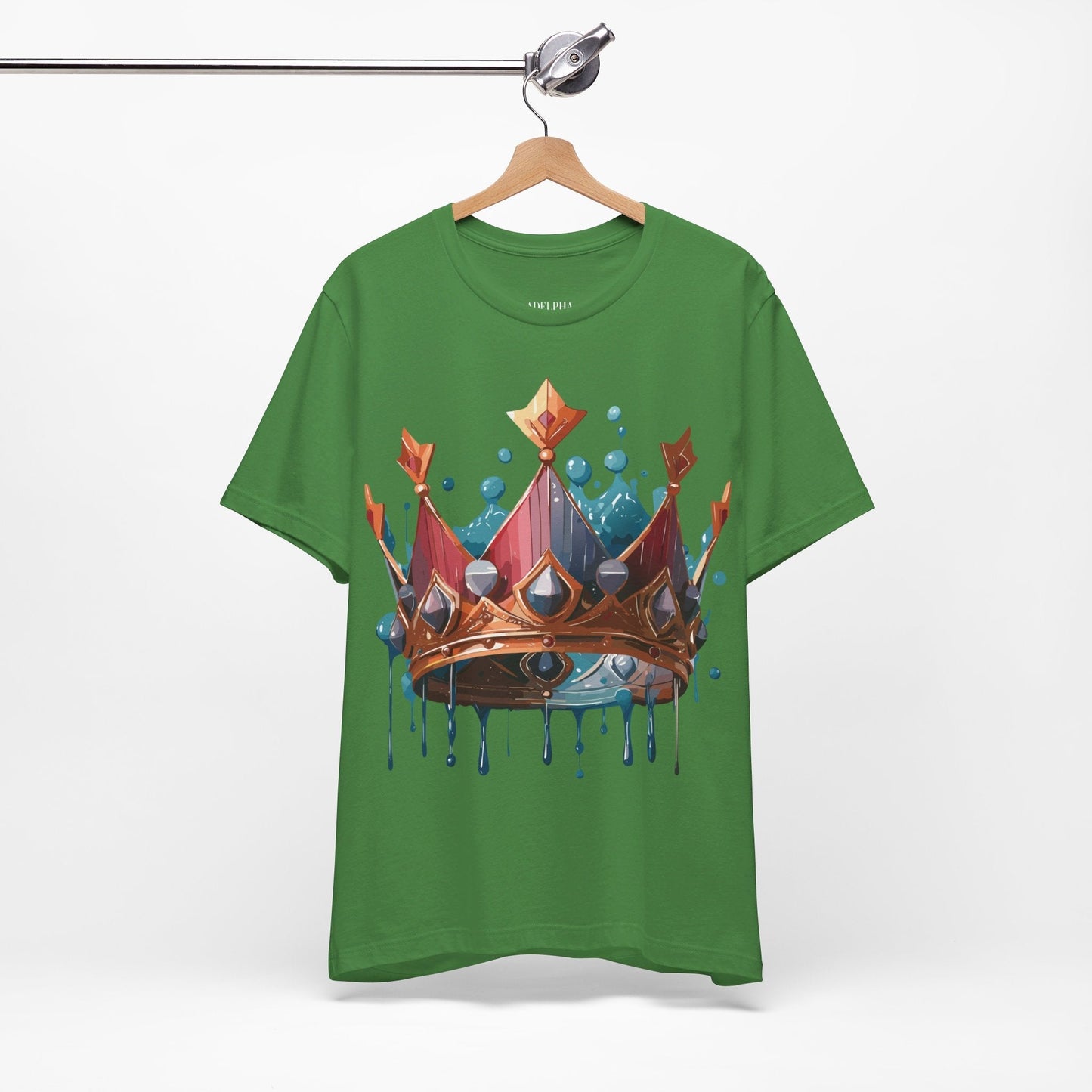 Crown Graphic Unisex 100 Cotton Vintage Artwork Tee 7