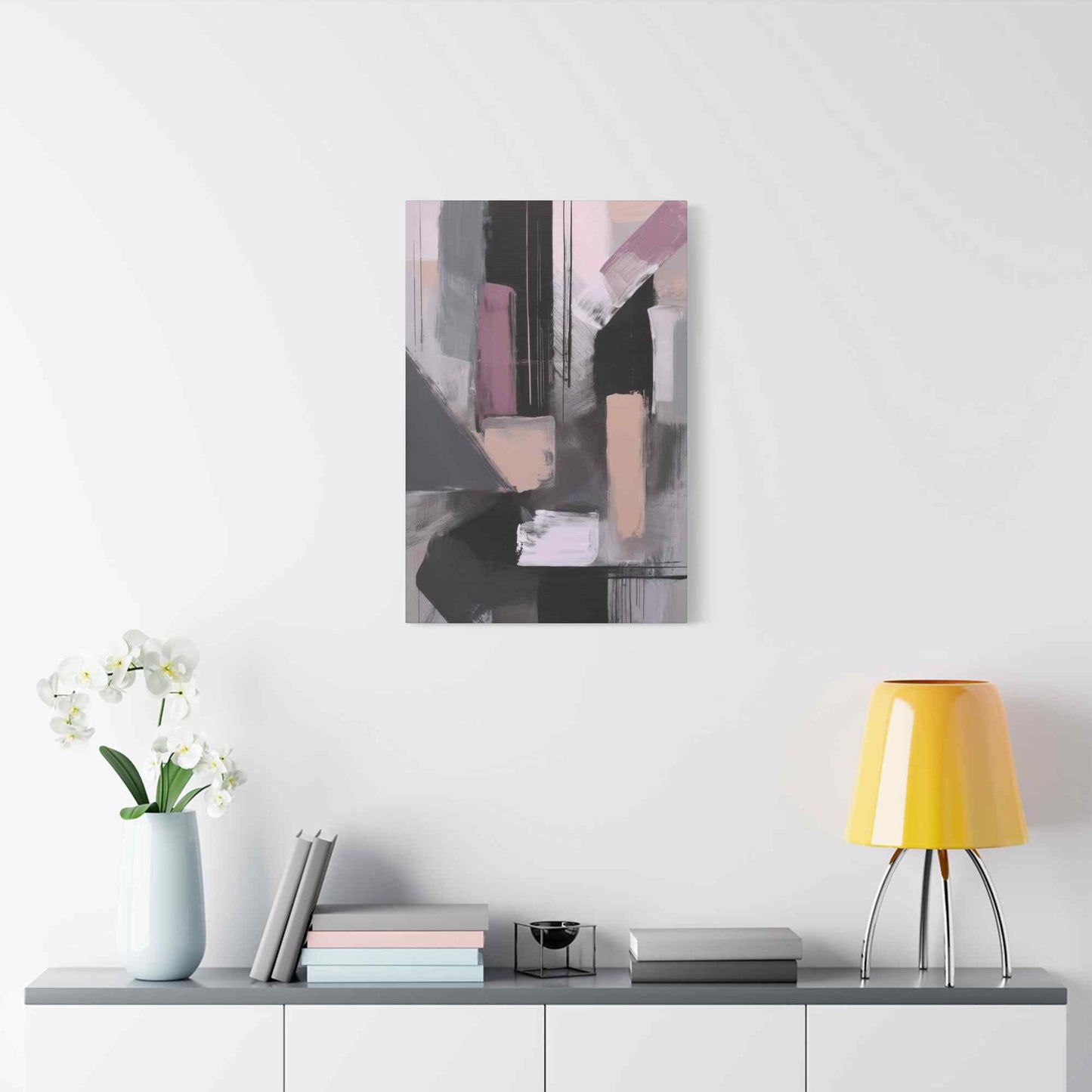 Abstract Geometric Painting Print Canvas 20x24,20x30,24x30 24x32,24x36,30x40 32x48,36x48,40x60 Pine-Wood Inner Frame ABS-47