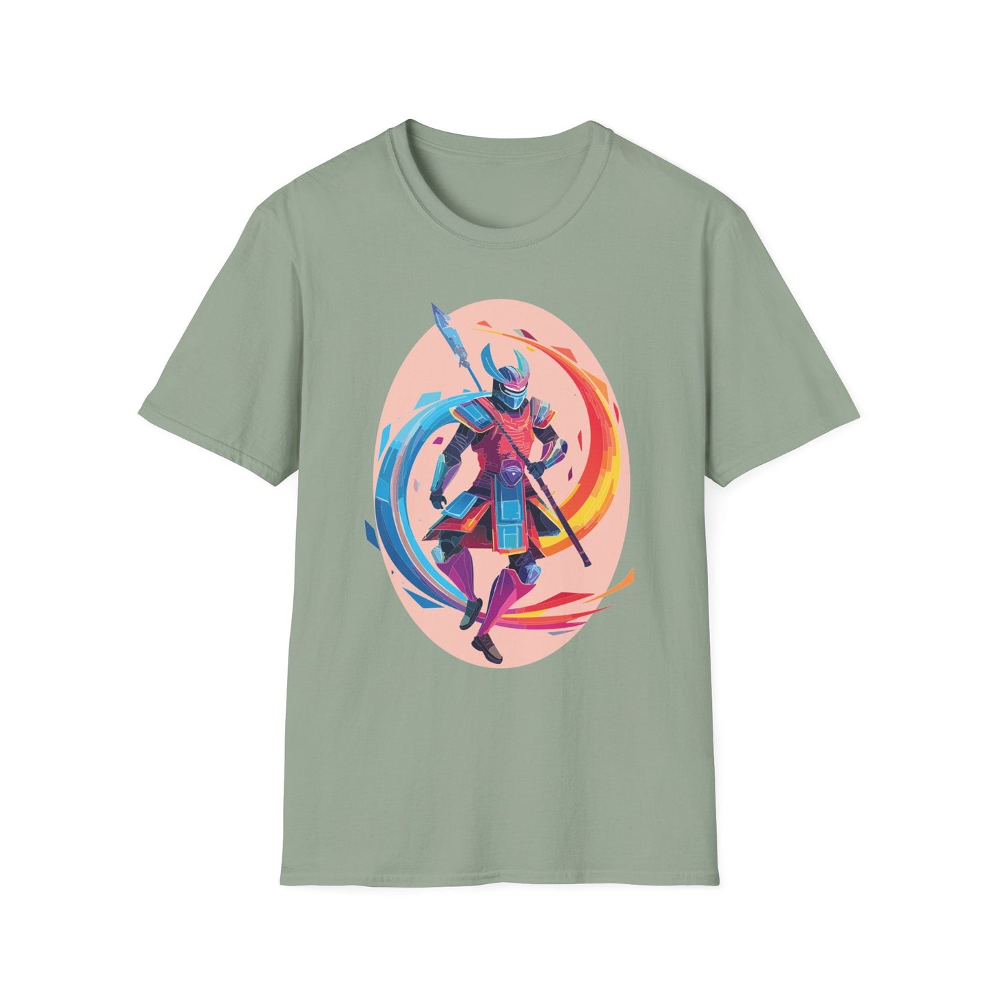 Samurai Shirt Unisex Softstyle T Shirt 64000 Cotton Breathable Everyday Comfort Fit