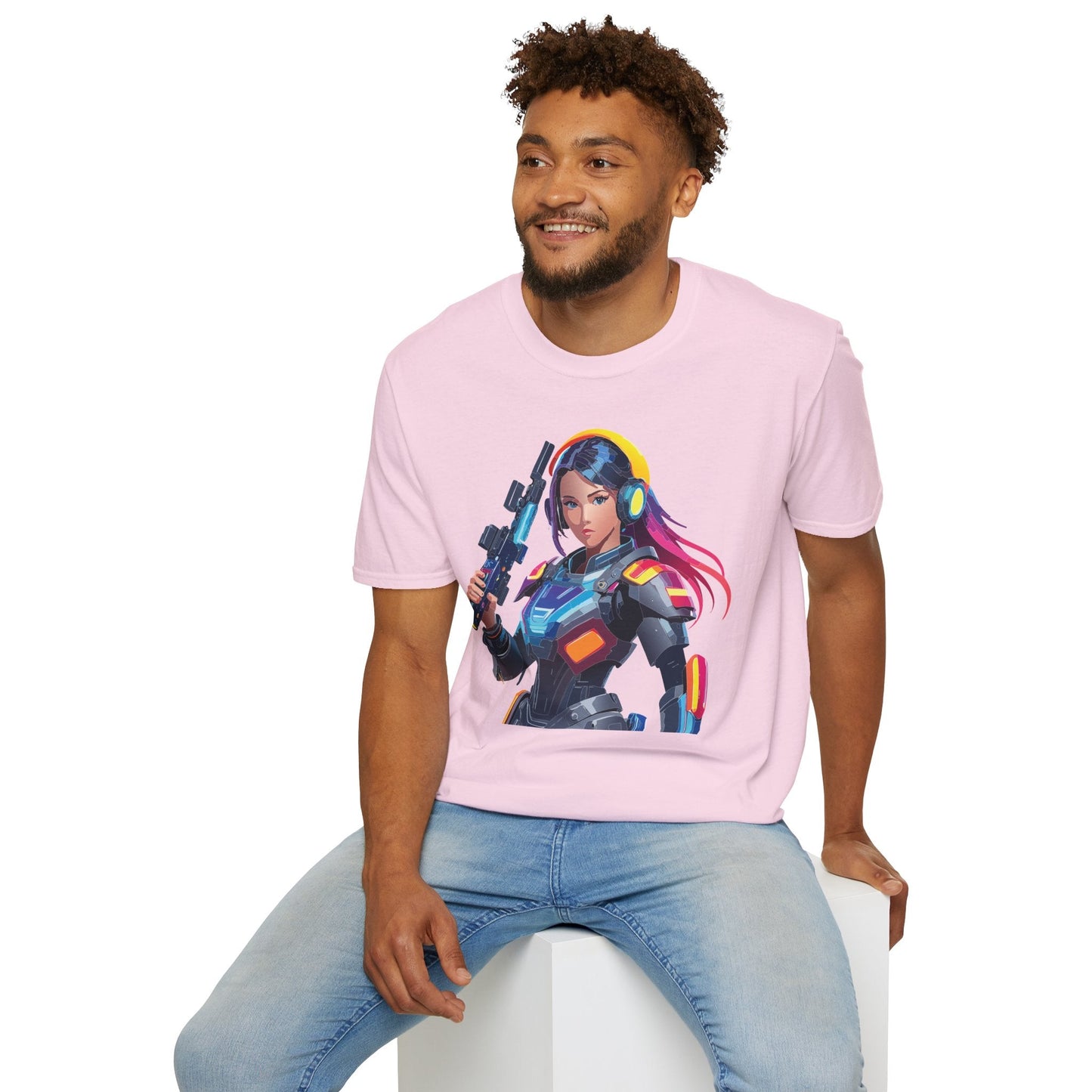 Robocop Graphic Unisex Cotton With Cyber Man Artwork Tee 9