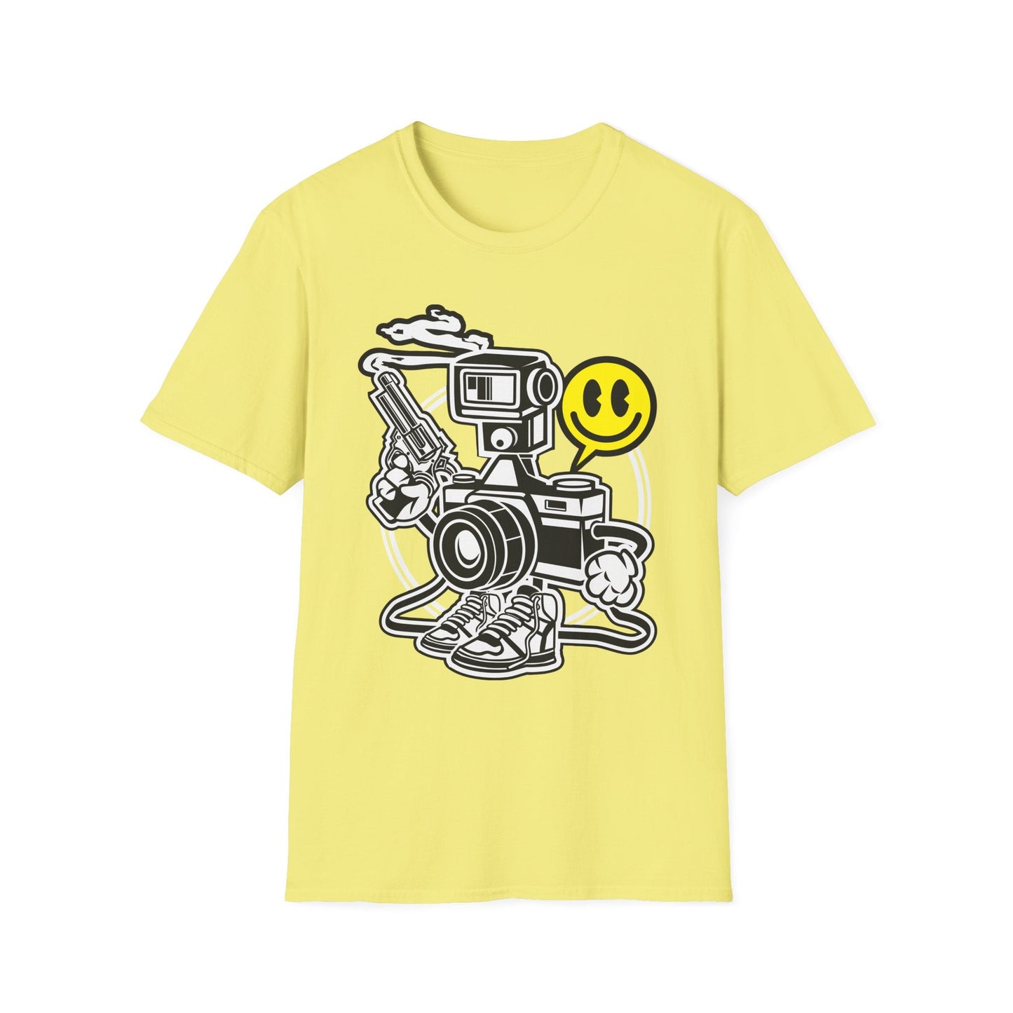 Cartoon T Shirt Animation Graphic Tee Unisex Funny Tee Shirt Gildan Softstyle 64000