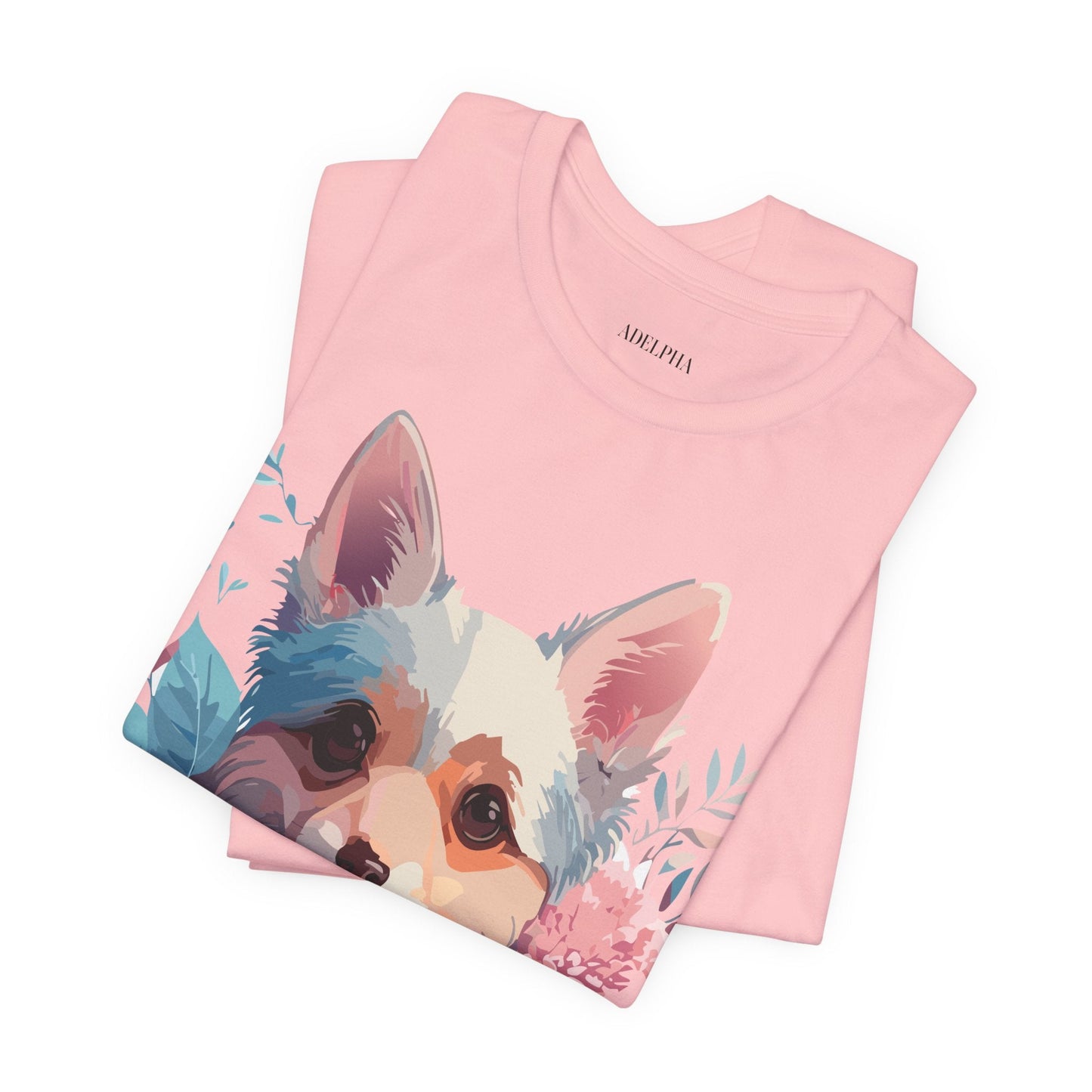 Dog Graphic Tee Unisex Short Sleeve Premium Vintage Inspired Artwork From Adelpha
