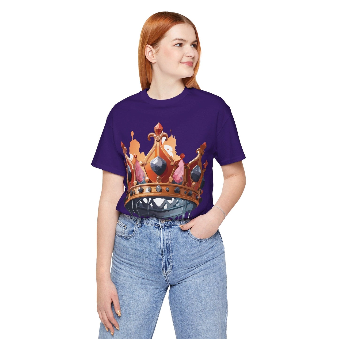 Adelpha Crown Graphic Tee Unisex Jersey Short Sleeve Art Design Vintage Inspired Shirt
