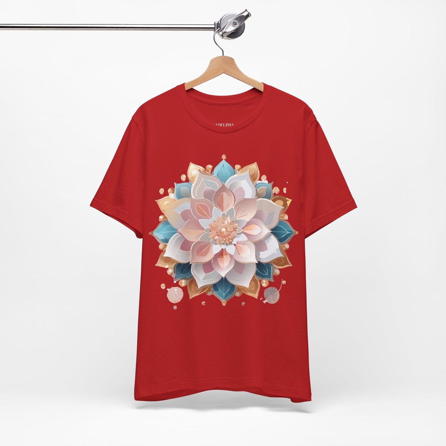 Adelpha Mandala Graphic Tee Unisex Jersey Short Sleeve Vintage Inspired Artwork Edition