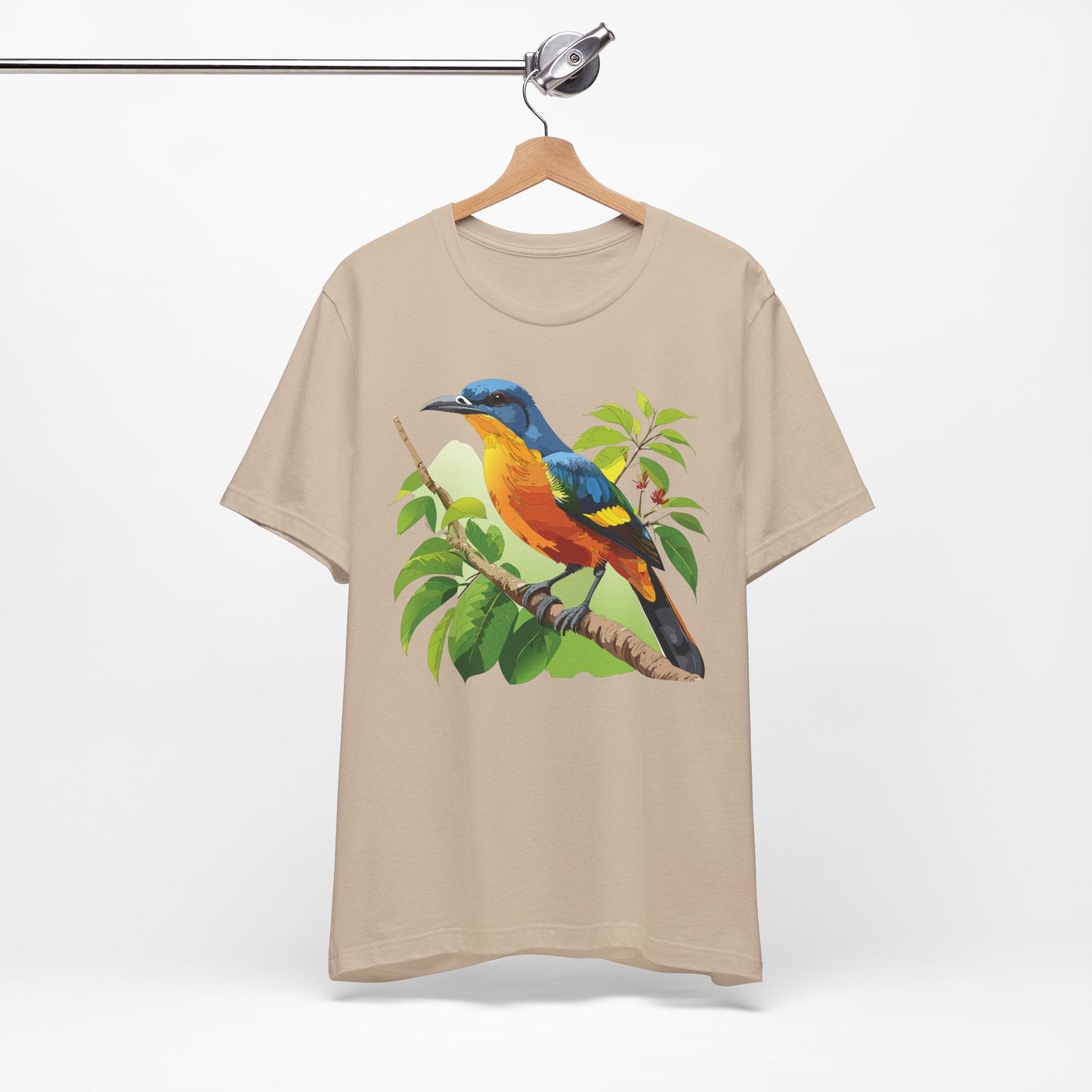 Unisex Animal Design Tee Shirt With Wildlife Graphics For Casual Everyday Wear And Comfort