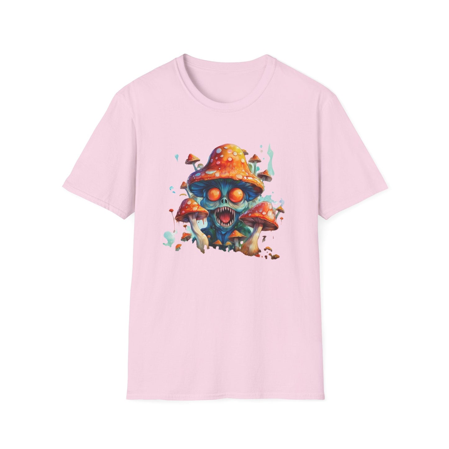 Mashroom Tee Shirt Unisex Softstyle 64000 Graphic Tee Funny Mashroom Design Gift