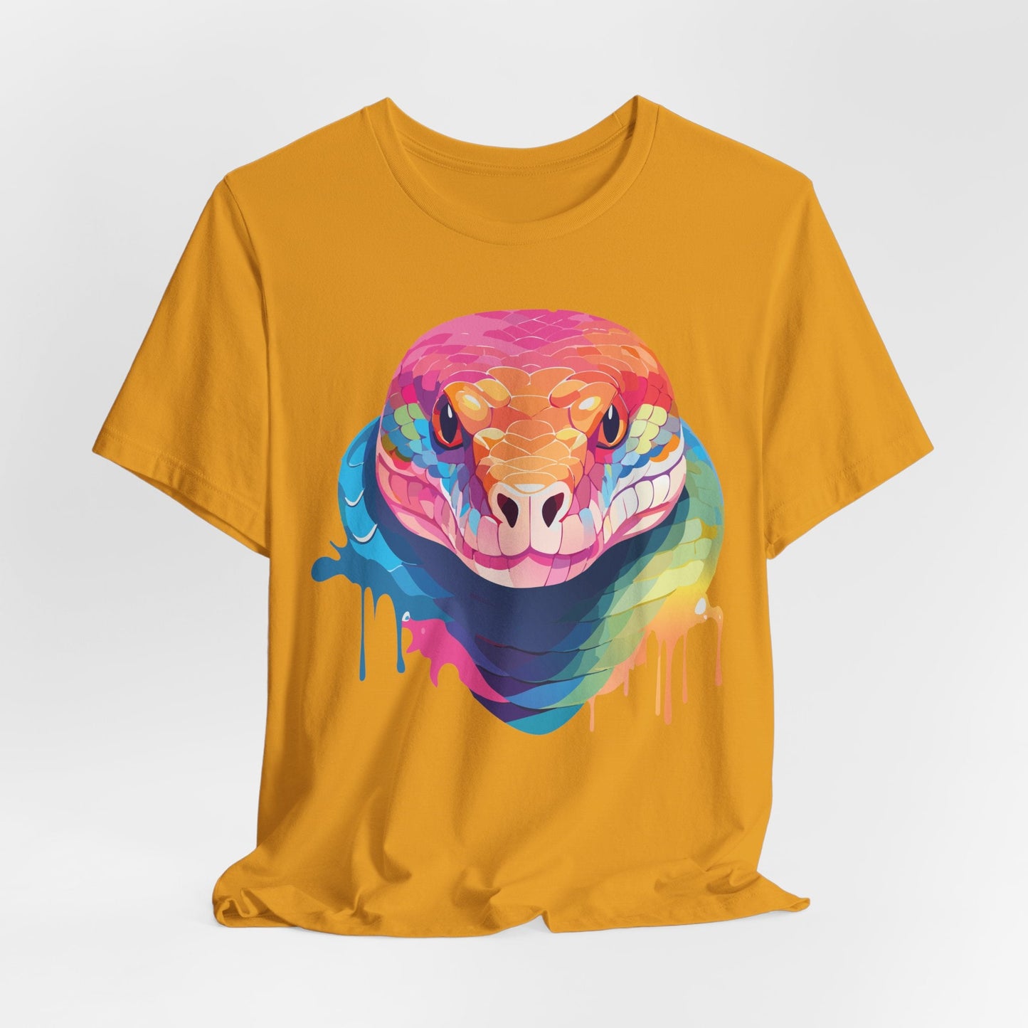 Unisex Animal Shirt With Art Design Wild Animals Graphic Print Casual Short Sleeve Tee