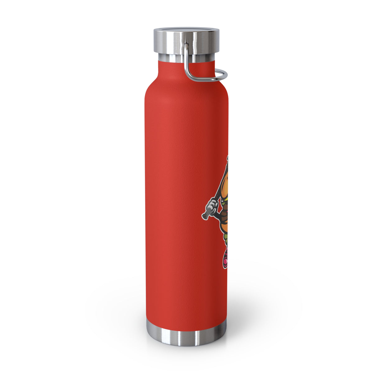 22oz Copper Insulated Water Bottle with Cartoon Design - CV10