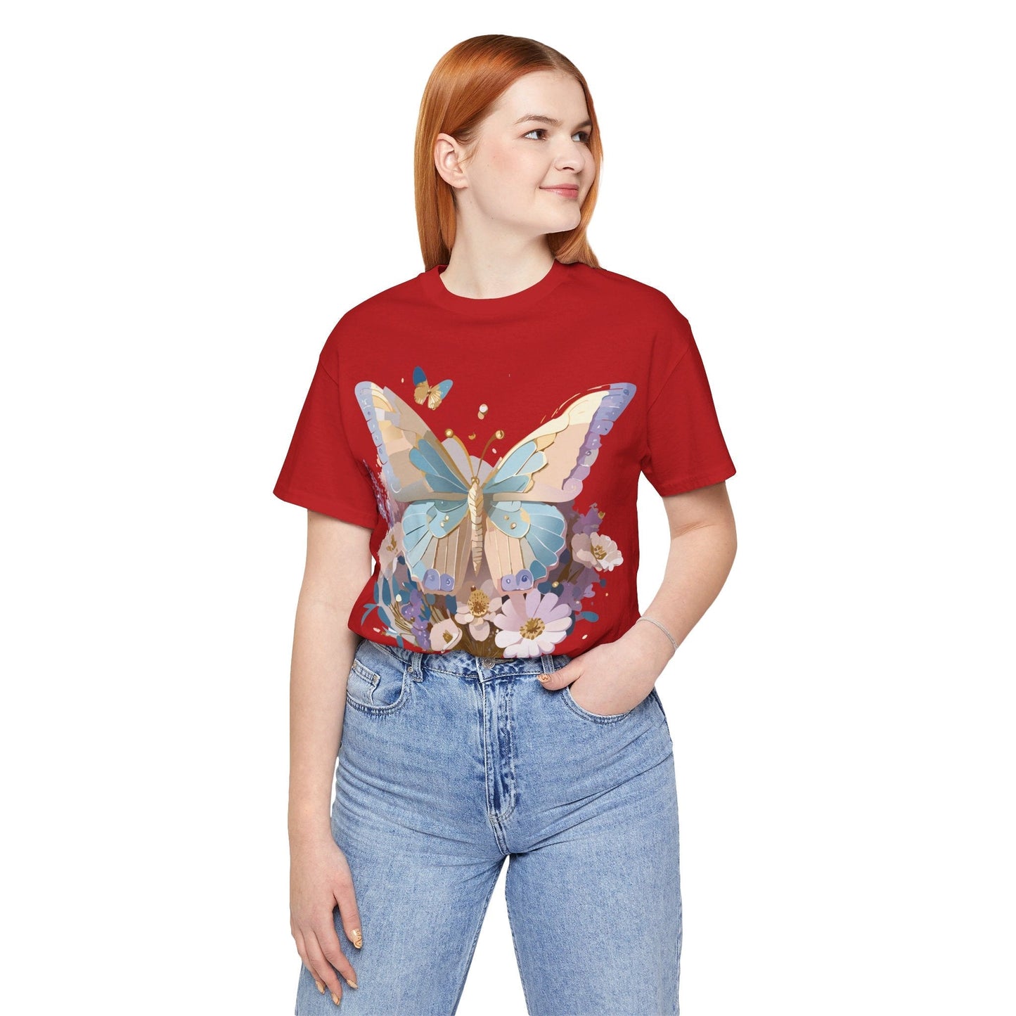 Adelpha Butterfly Graphic Tee Unisex Jersey Short Sleeve Shirt