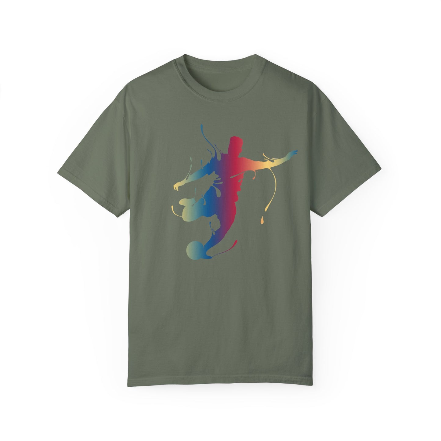 Unisex T-shirt with sports art design