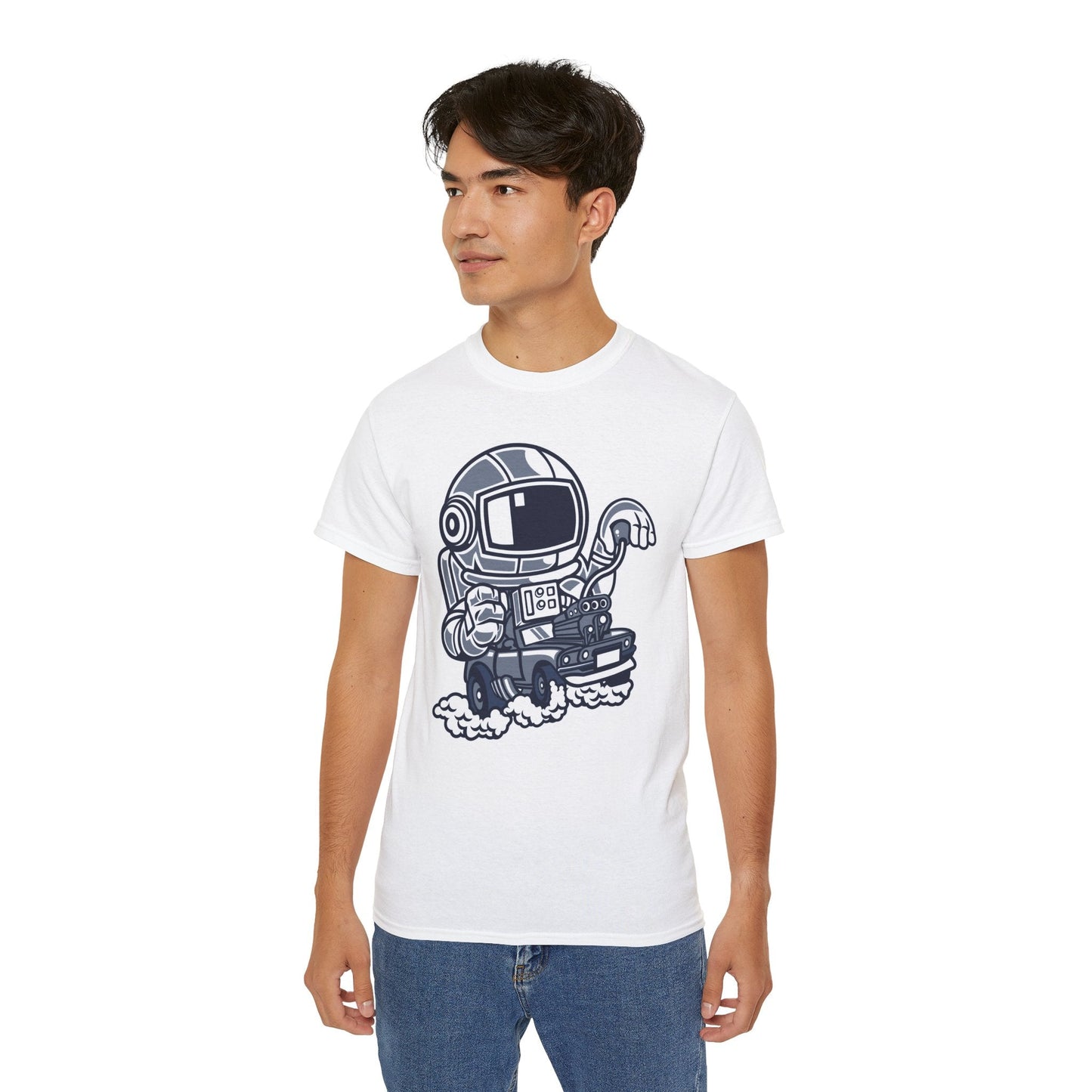 Astronaut Graphic Unisex 100 Cotton Tee 6