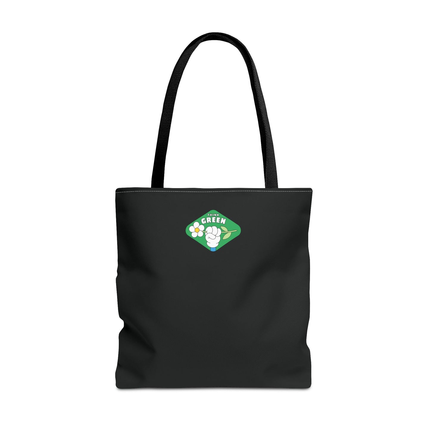 ECO BLACK COLOR CANVAS BAG HIGH-QUALITY 100% SPUN POLYESTER 3 SIZES BAG-E4