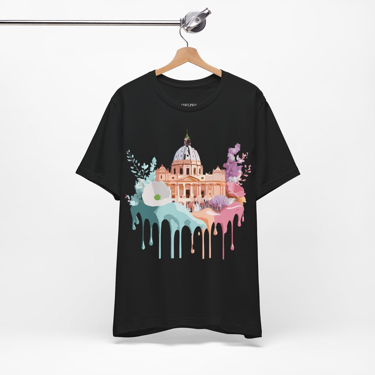 Unisex Cotton Bella+Canvas Tee with Rome
