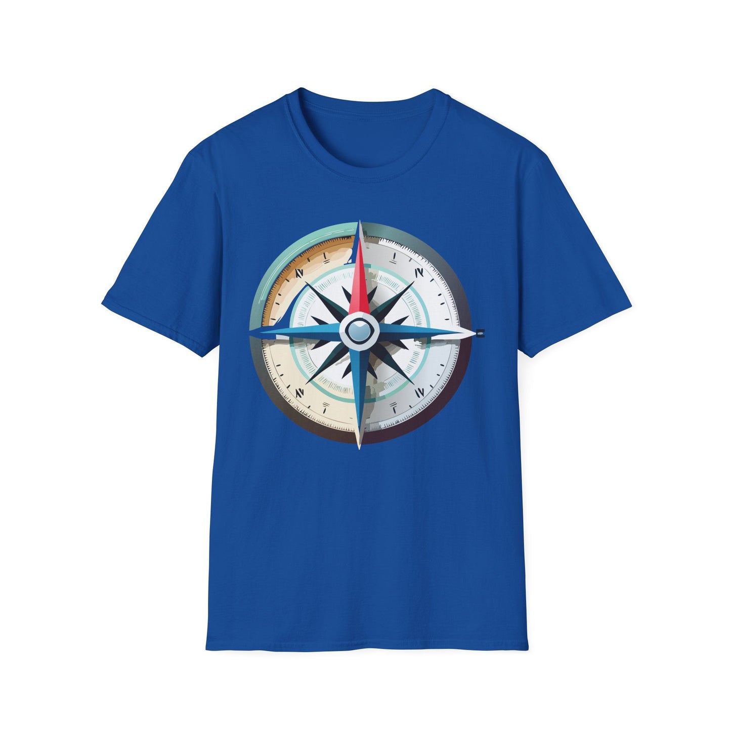 Compass Navigator Graphic Tee Unisex 100 Cotton 17
