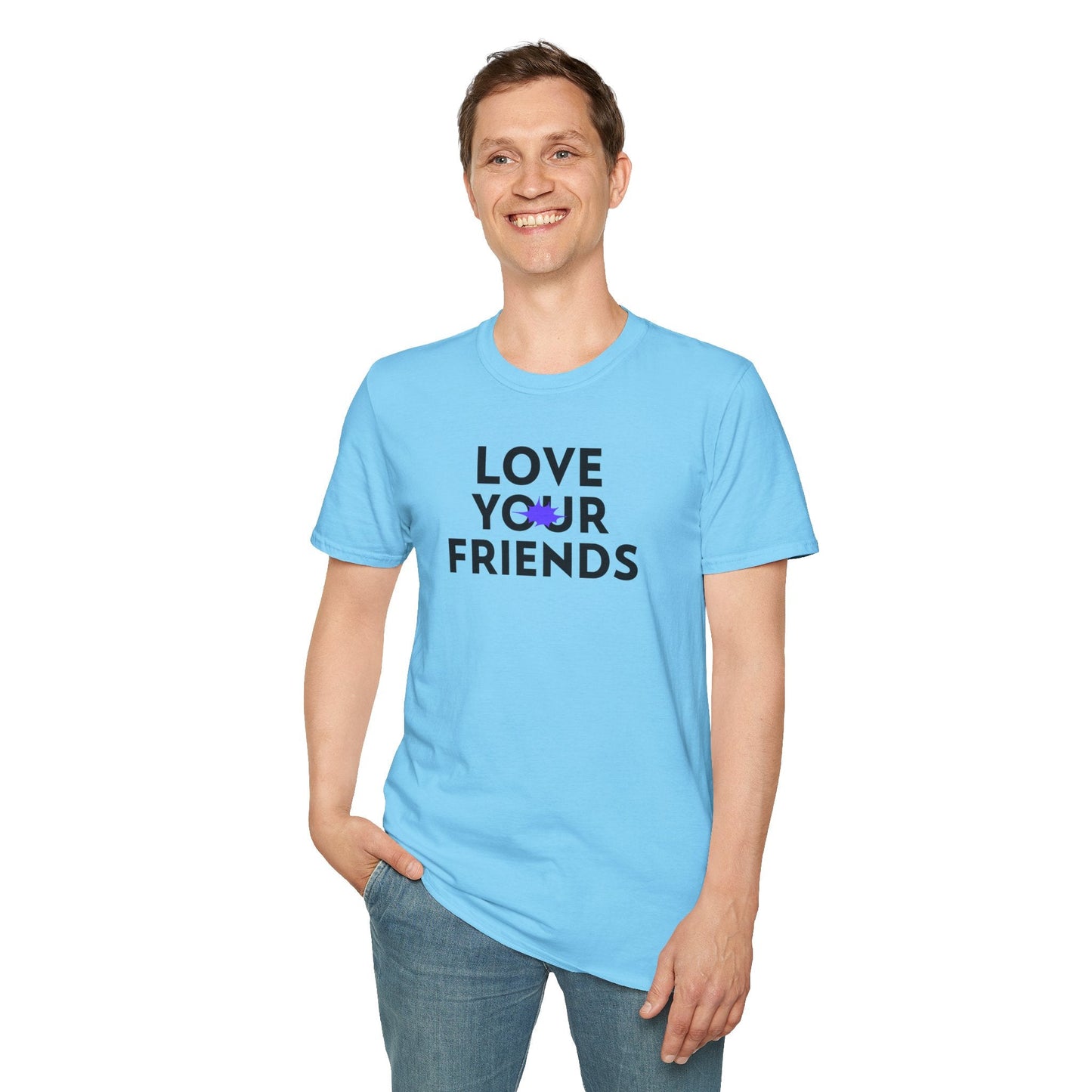 Positive Slogan T Shirts Unisex Gildan Softstyle 64000 Ring Spun Cotton Tee With Positive Quotes