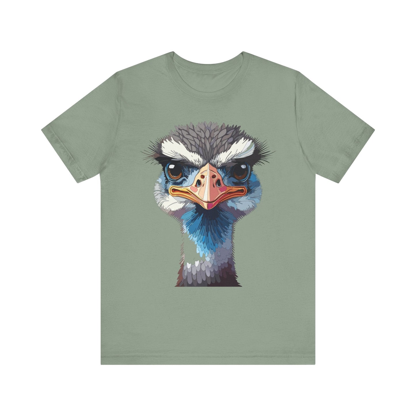 Unisex Animal Tee Shirt With Wildlife Art Design For Men And Women Gildan Softstyle 64000