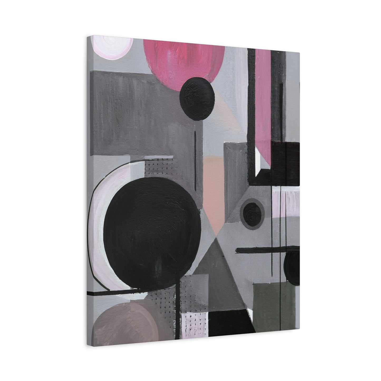 Abstract Geometric Painting Print Canvas 20x24,20x30,24x30 24x32,24x36,30x40 32x48,36x48,40x60 Pine-Wood Inner Frame ABS-42