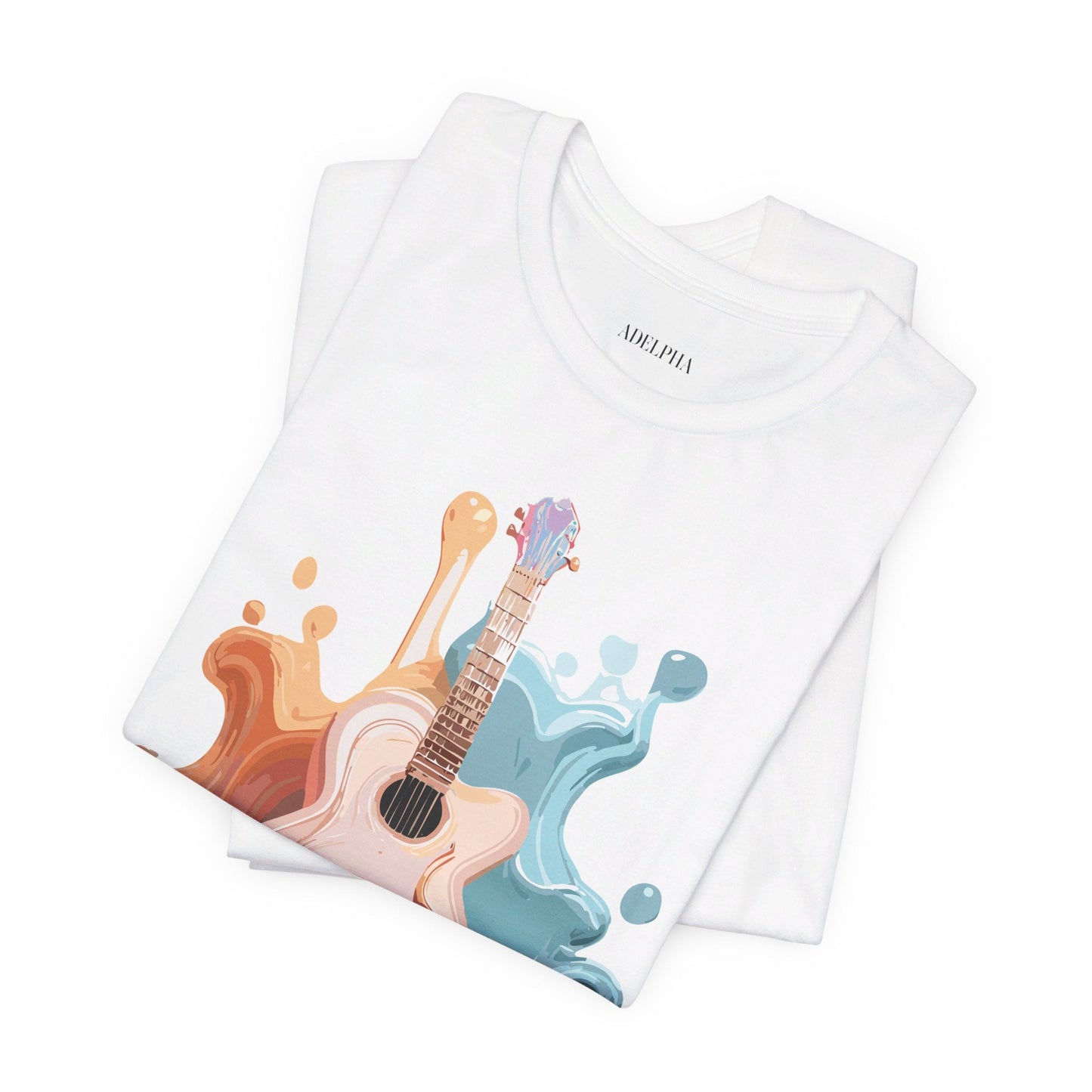 Music Graphic T Shirt Unisex Jersey Short Sleeve Adelpha Art Design Tee Vintage Inspired Artwork