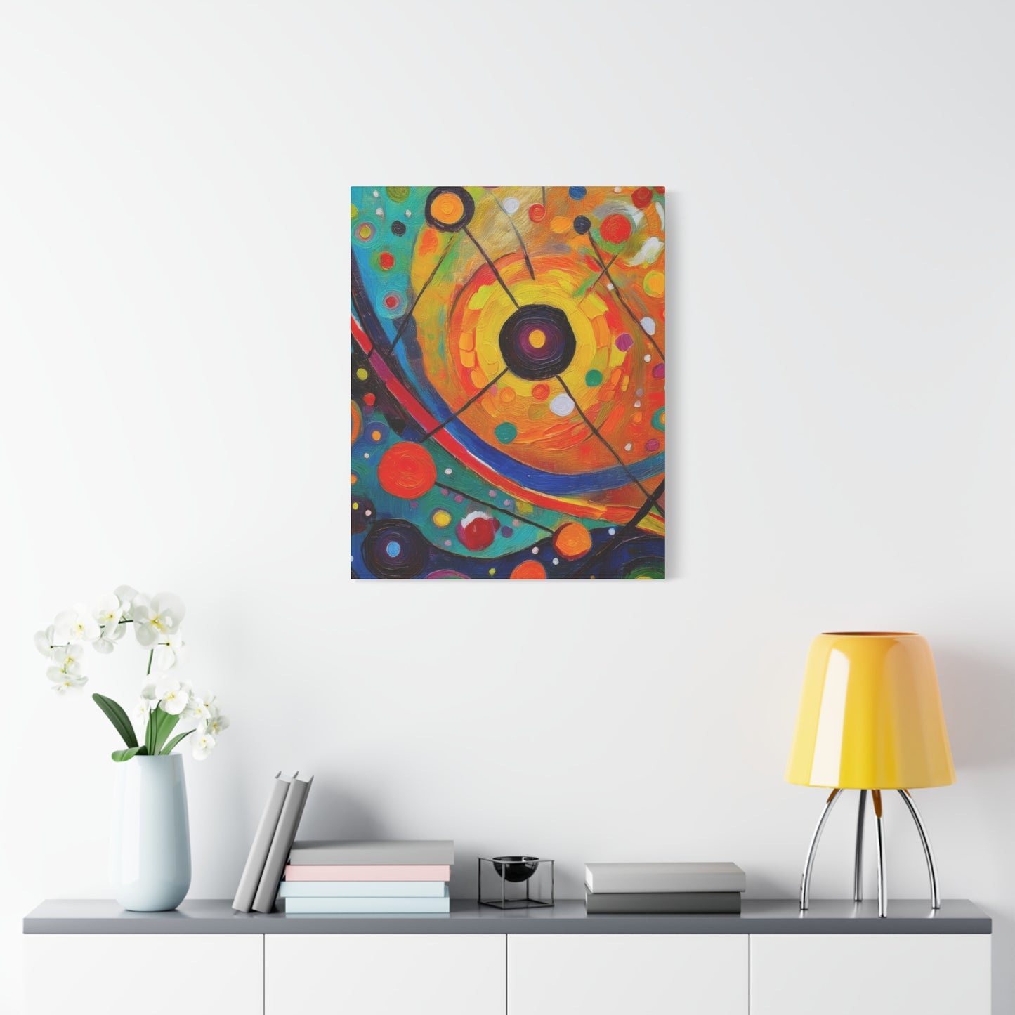 Abstract Oil Painting Print Canvas 20x24,20x30,24x30 24x32,24x36,30x40 32x48,36x48,40x60 Pine-Wood Inner Frame ABS-133