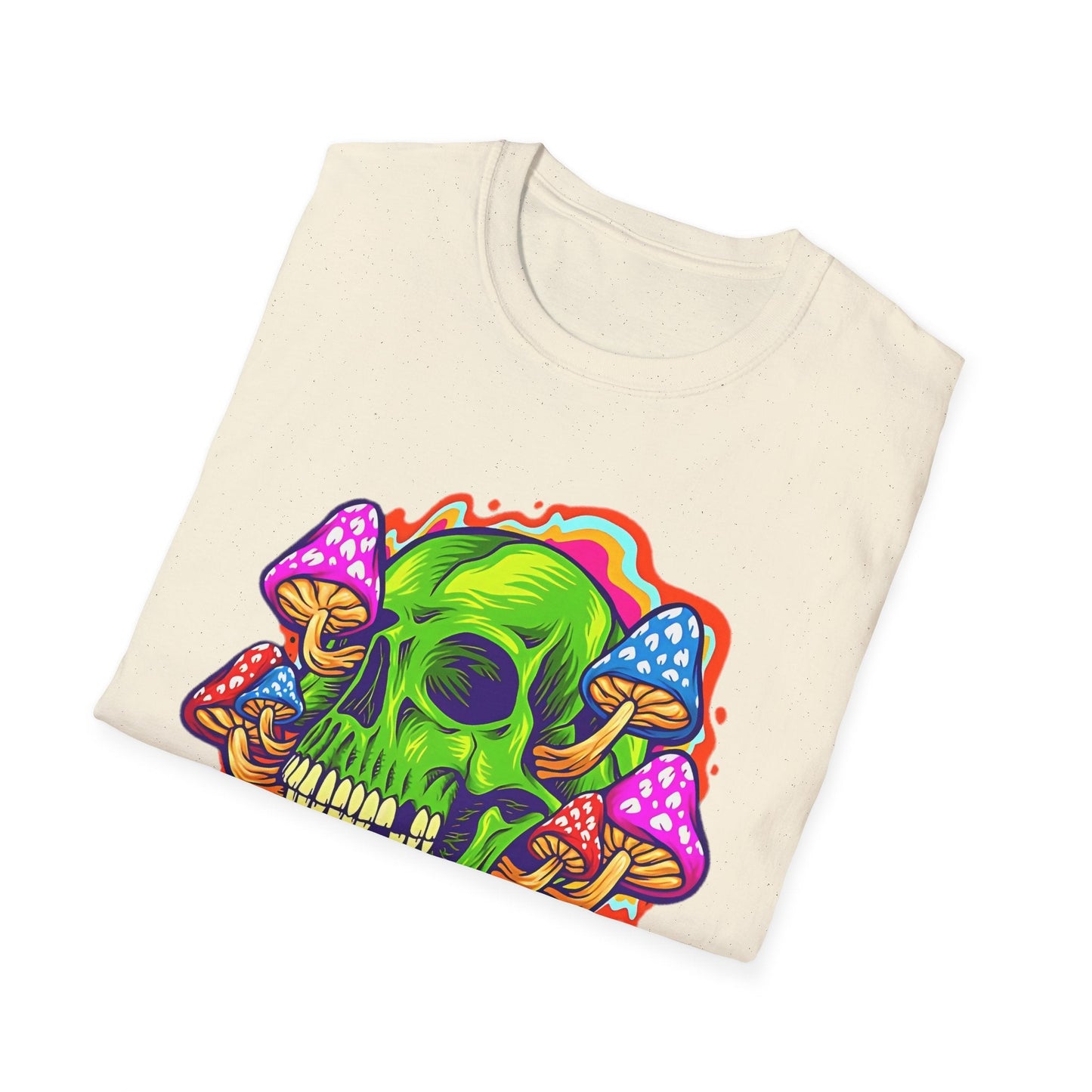 Skull Tee Shirt Unisex Skeleton Shirt With Skull Design Gildan Softstyle 64000 Cotton Tee