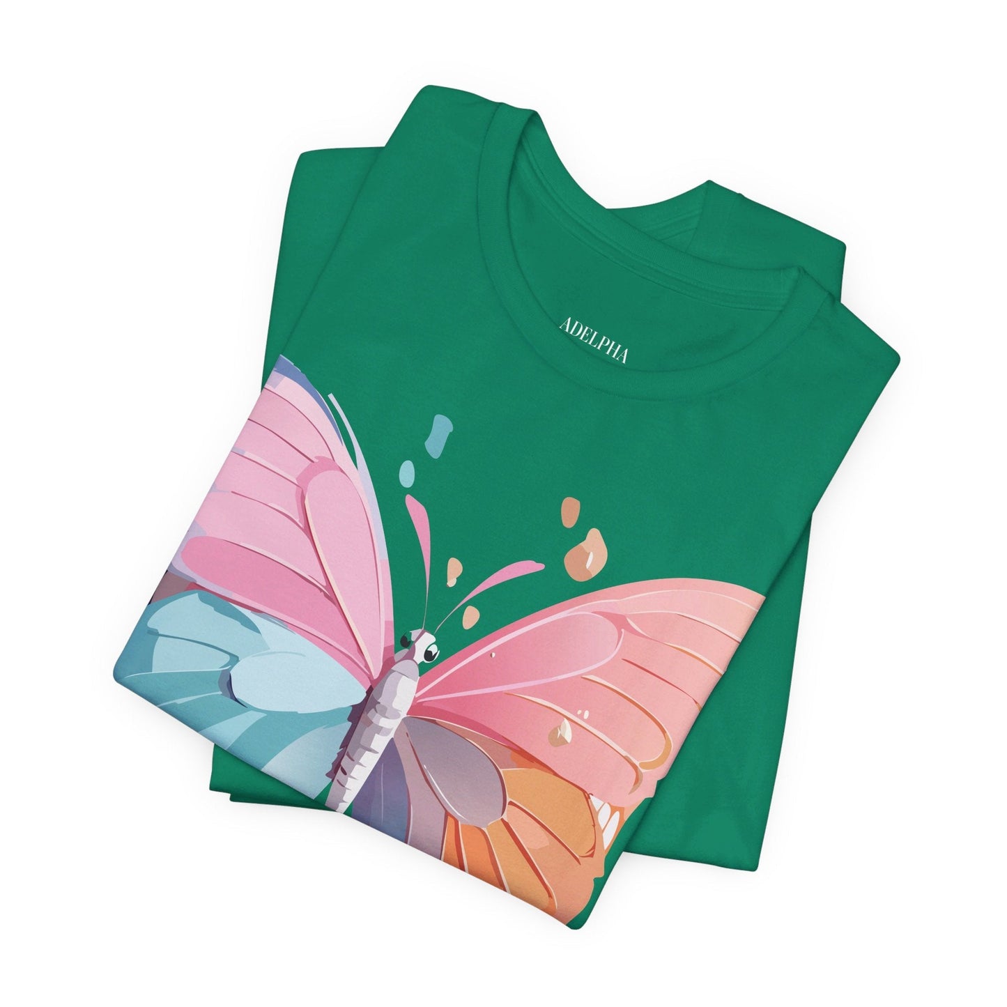 Adelpha Graphic Tee Unisex Short Sleeve Jersey Art Design Vintage Inspired