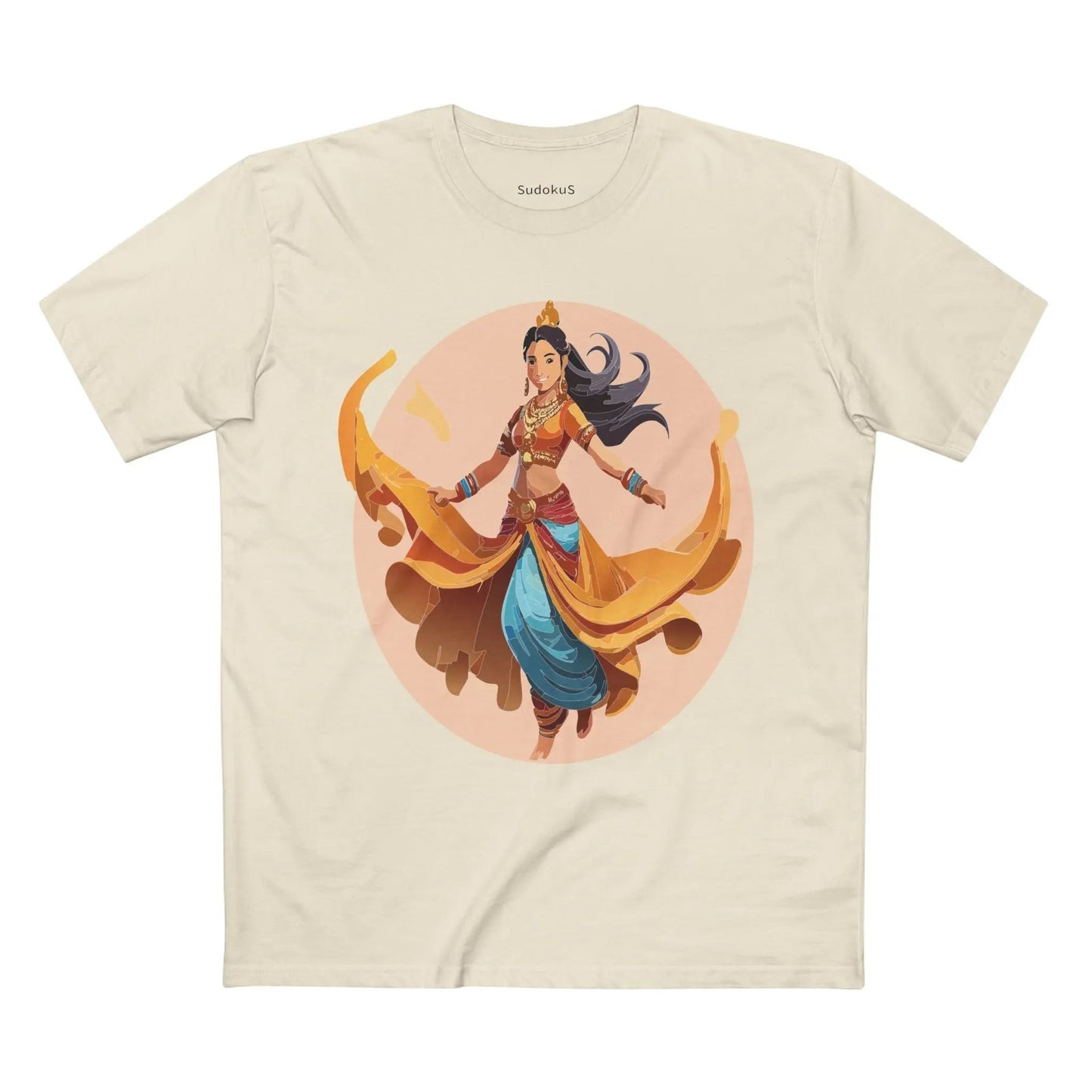 Dancer Graphic Unisex 100 Cotton Staple Tee 7