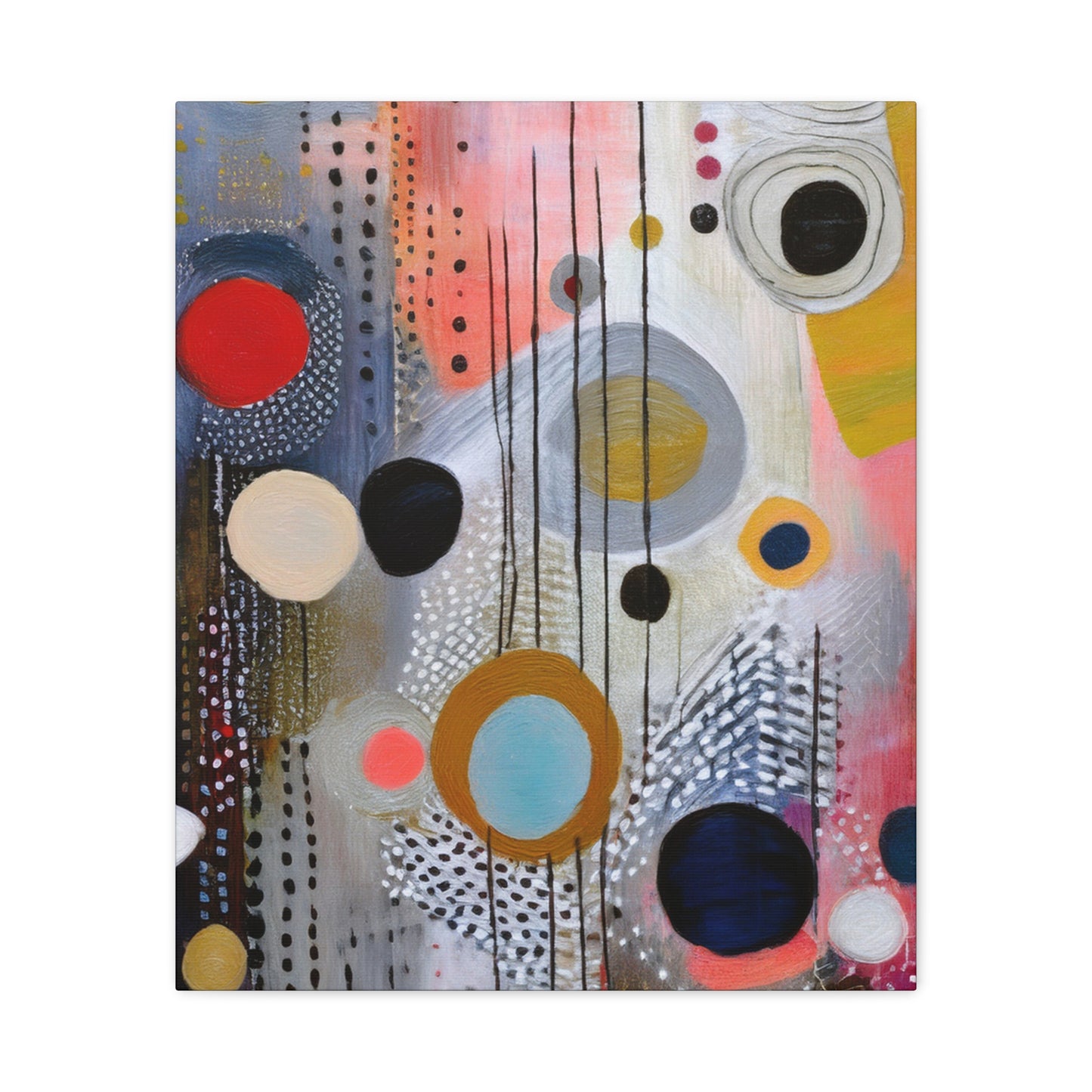 Abstract Oil Painting Print Canvas 20x24,20x30,24x30 24x32,24x36,30x40 32x48,36x48,40x60 Pine-Wood Inner Frame ABS-109