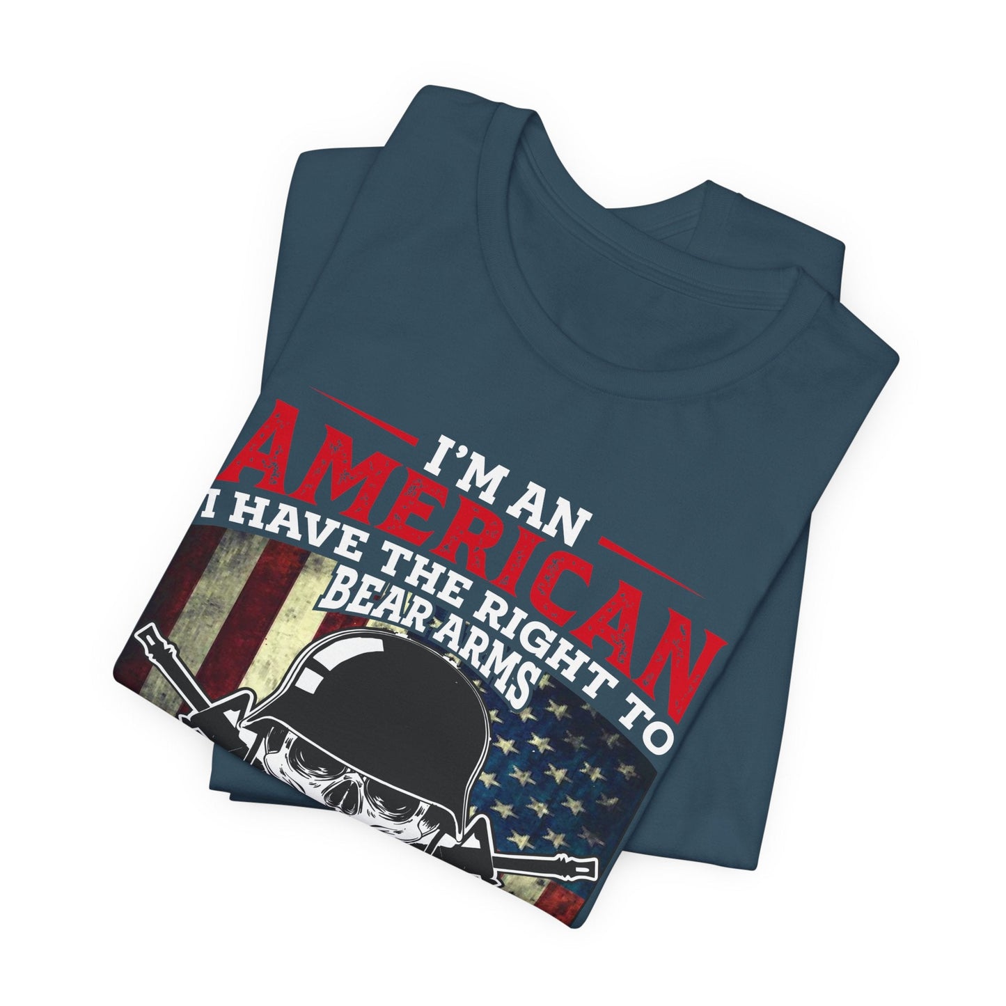 Army Veteran Patriotic Graphic Design Unisex Cotton T-Shirt v29