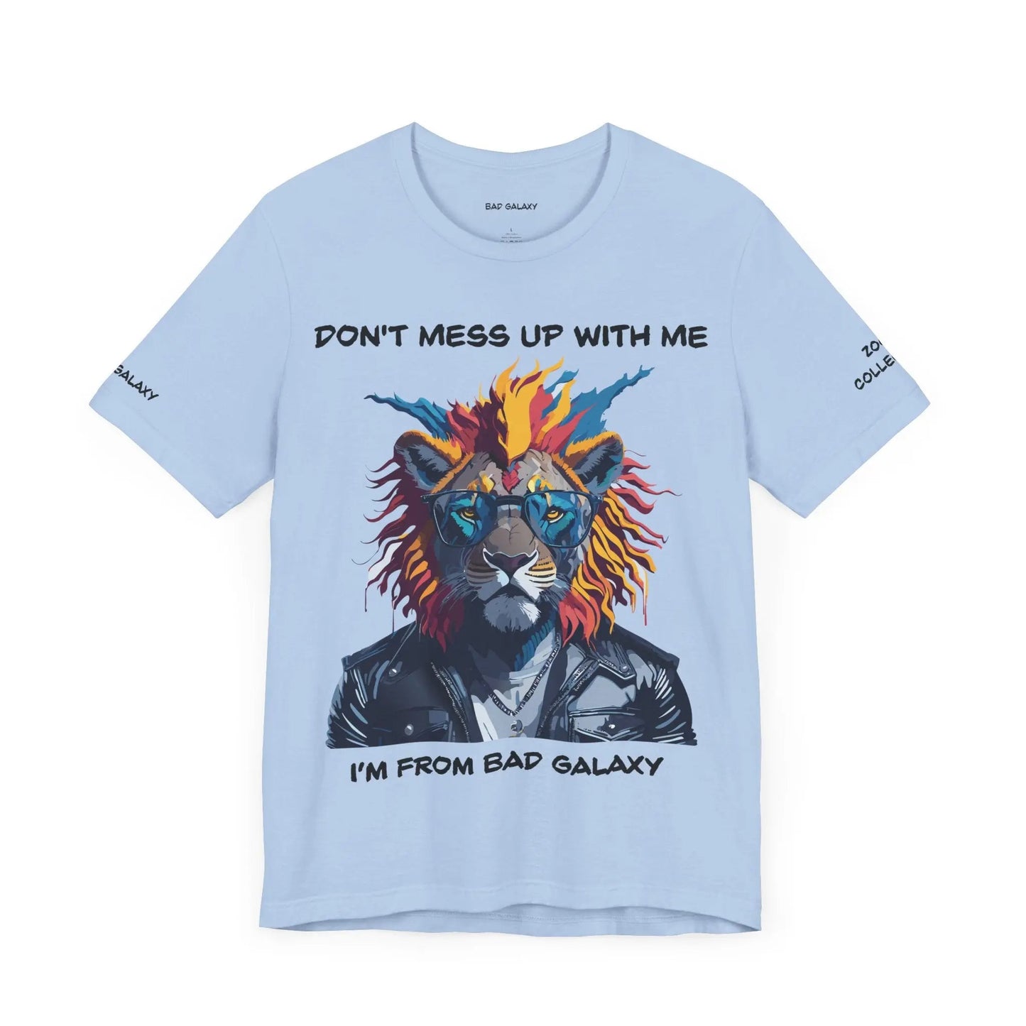 Animal T Shirt From Bad Galaxy Made To Order 100 Percent Cotton Eco Friendly Ink Free Shipping