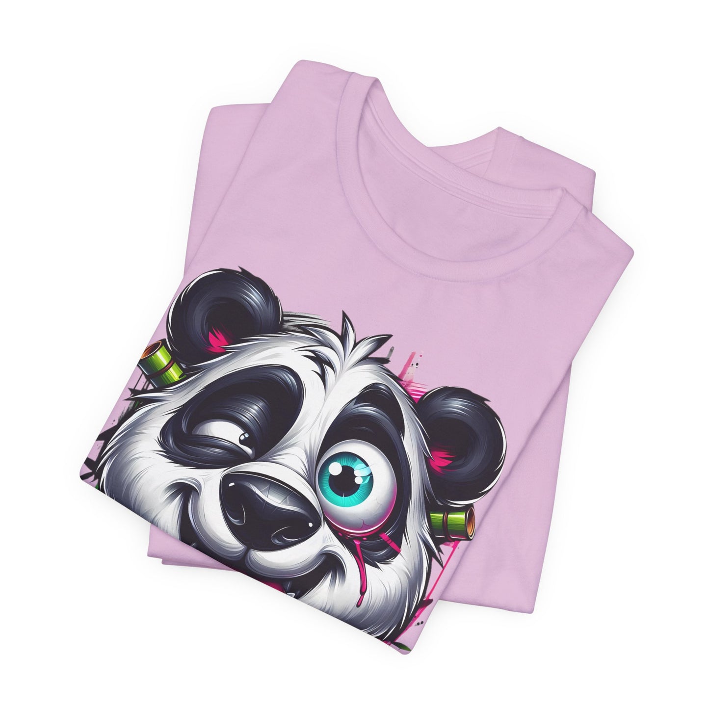 DiDi Panda Shirt, Funny Animal T-Shirt, Cartoon Top, Funny Panda Tee Shirt, Animal Tees, Art Design T-Shirt, Graphic Tee