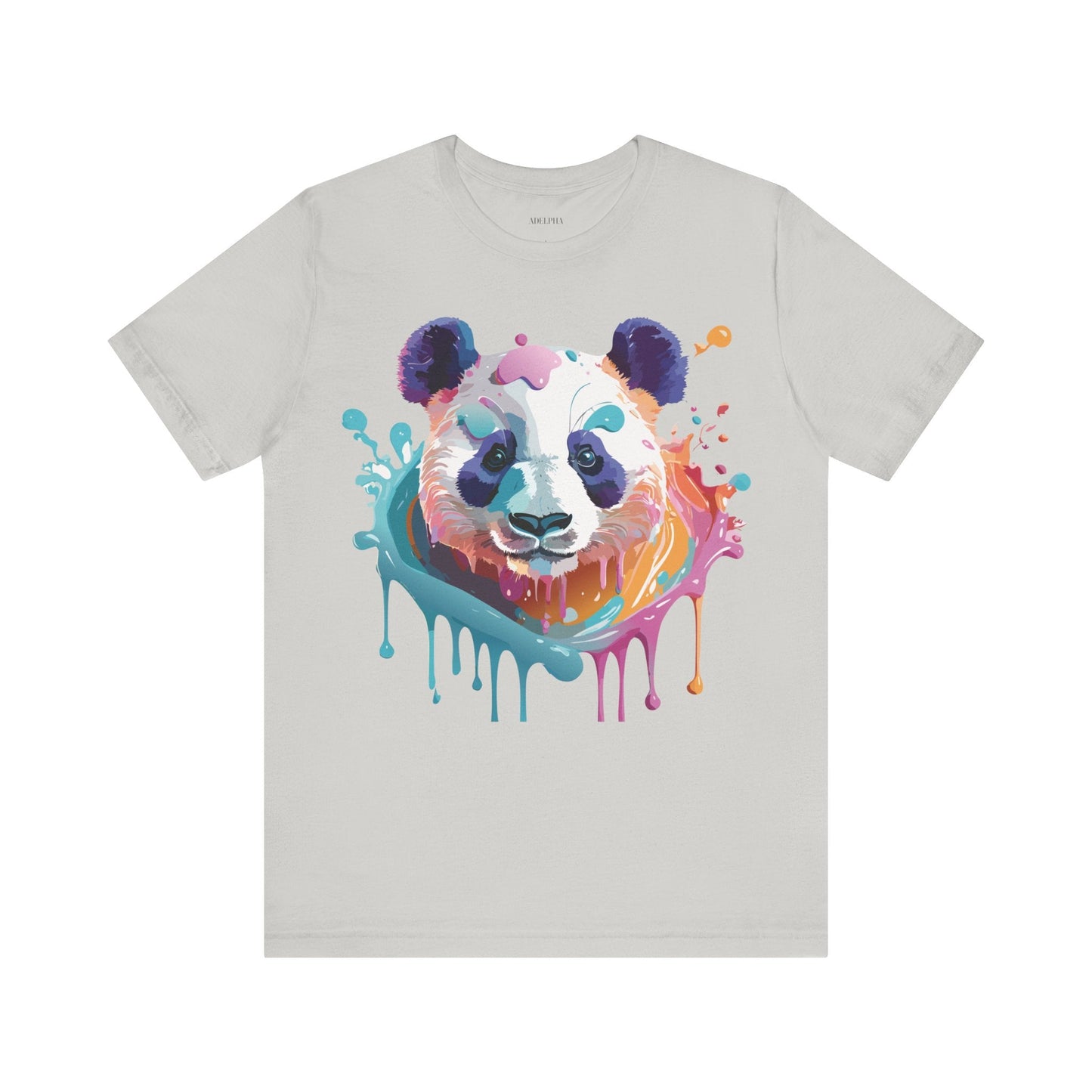 Panda Graphic Tee Unisex Vintage Inspired Art Design By Adelpha Premium Jersey Short Sleeve