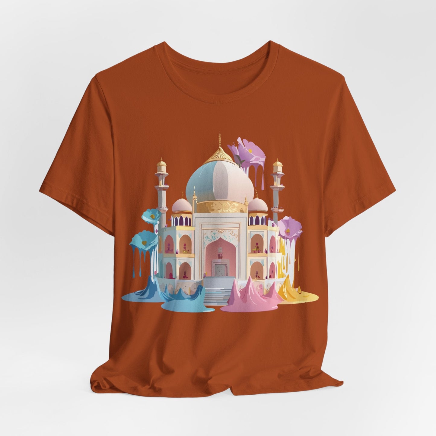 Tourist Shirt With Bukhara Graphic Tee Unisex Short Sleeve Art Design By Adelpha