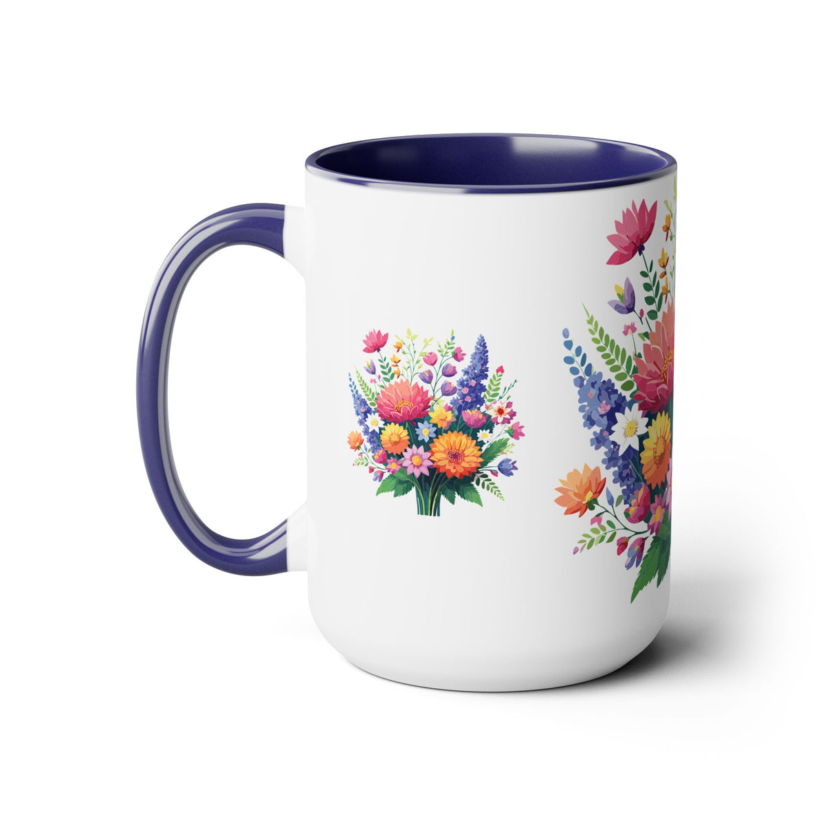 Floral Mug, Floral Cup