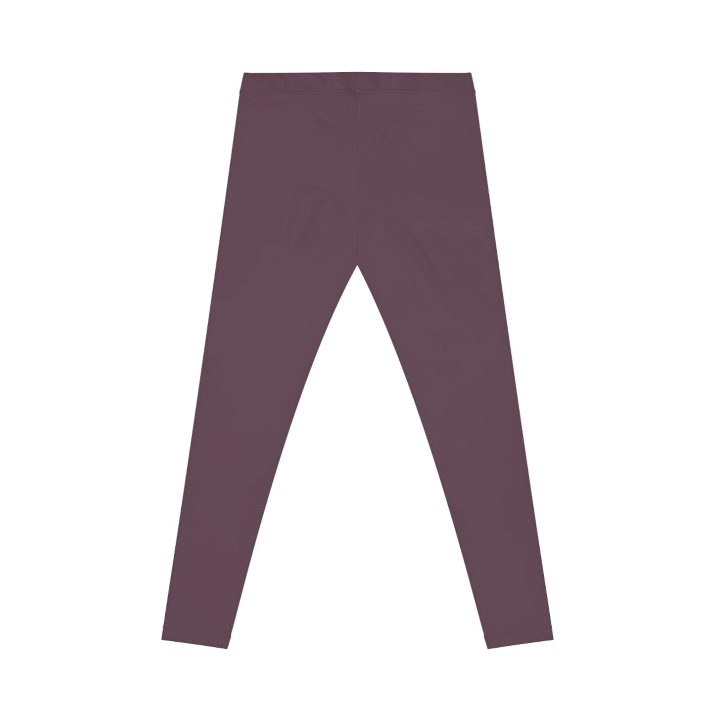 Mauve Shadow Color Women's Poly-Span Casual Leggings XS-2XL