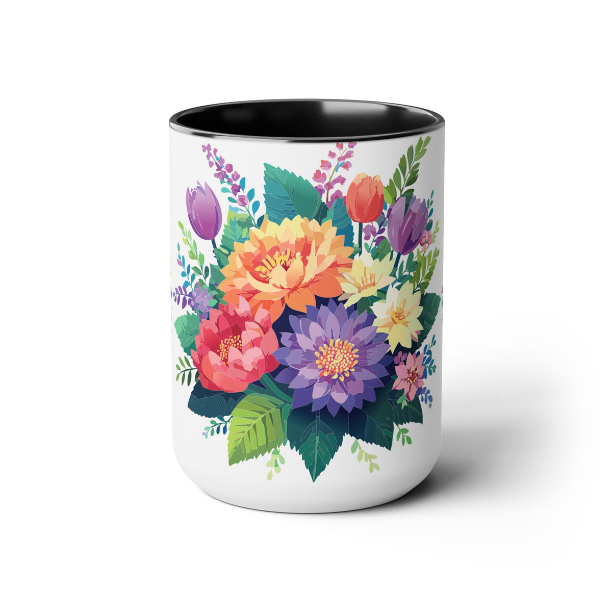 Floral Mug, Floral Cup