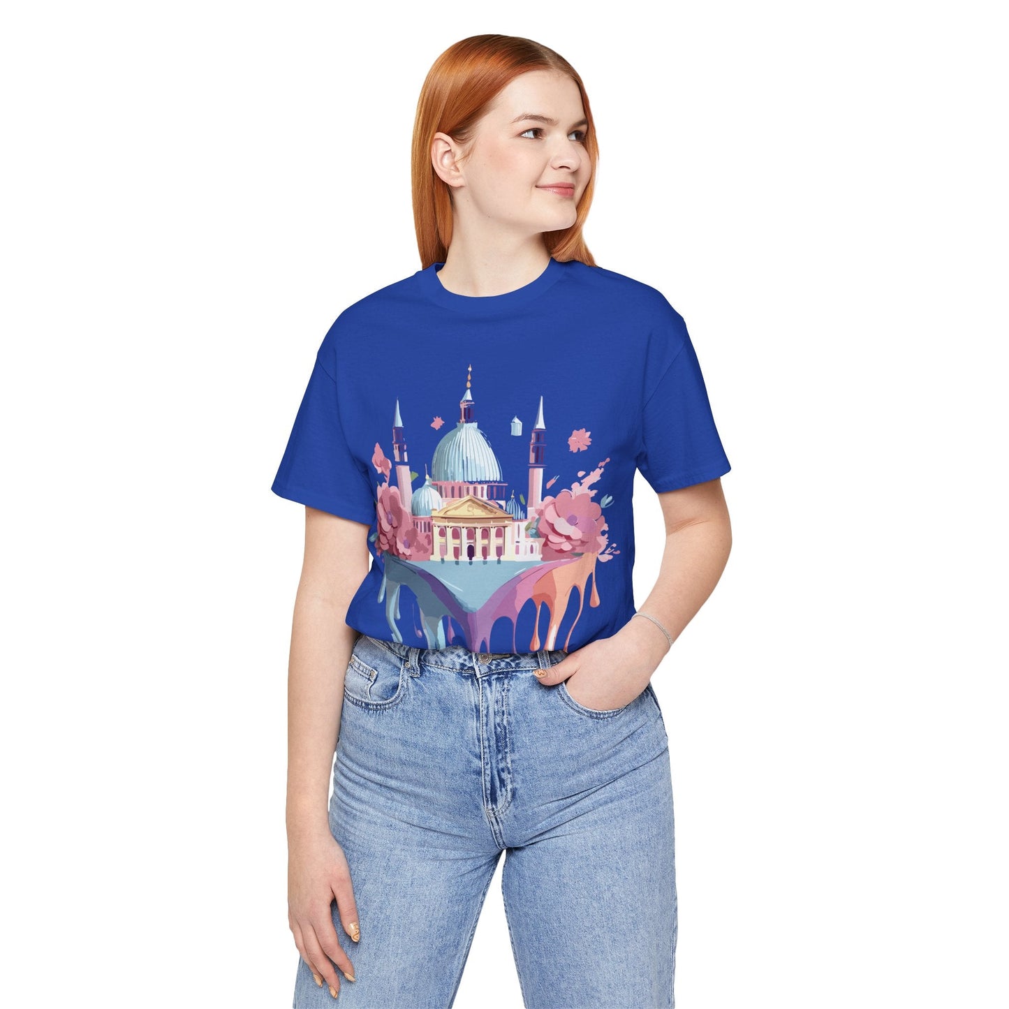 Venice Tourist Shirt Unisex Graphic Tee With Vintage Inspired Adelpha Artwork For Everyday Wear