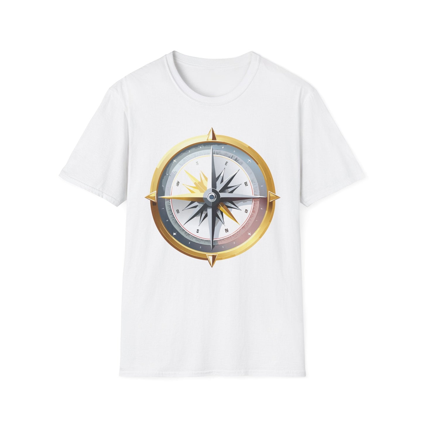 Compass Navigator Graphic Tee Unisex 100 Cotton 8