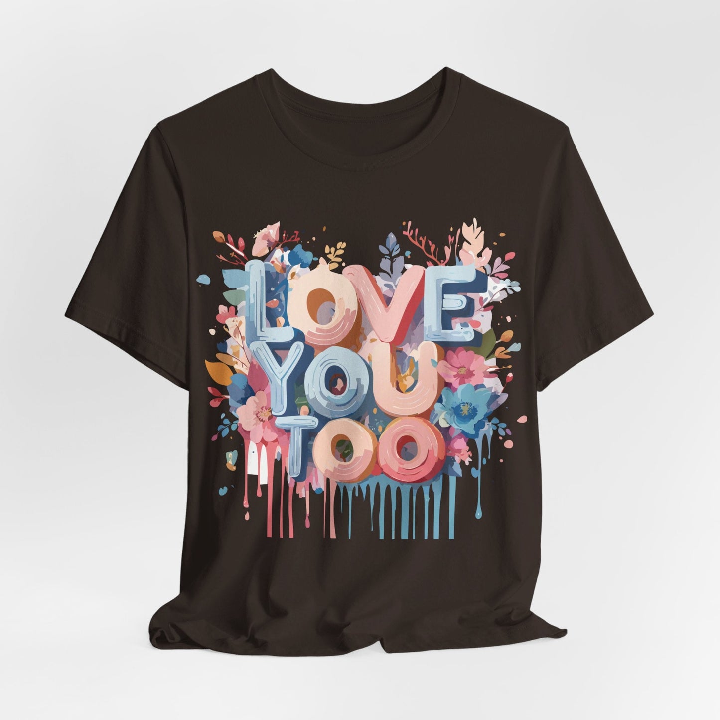 Valentine Graphic Tee Unisex Short Sleeve Art Design By Adelpha Vintage Inspired Tee