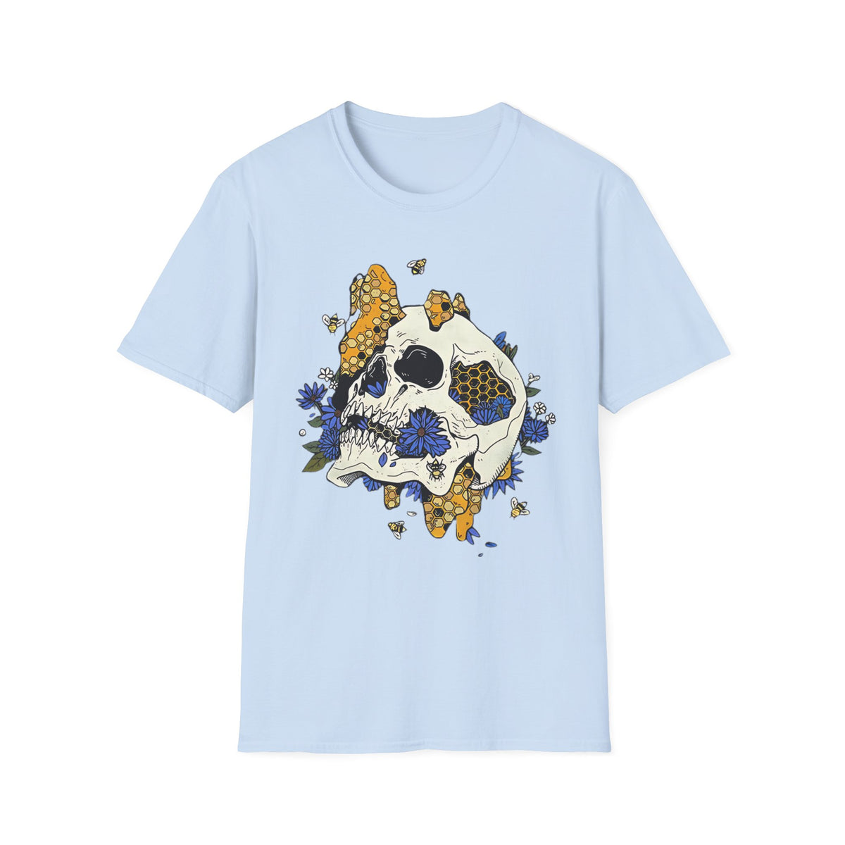 Skull Skeleton Graphic Tee Gildan Unisex 100 Cotton Tee Shirt m42