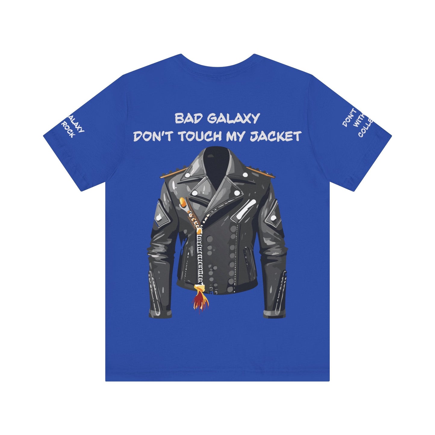 Punk Rock Tee Shirt 100 Percent Cotton Made To Order From Bad Galaxy Eco Friendly Inks USA