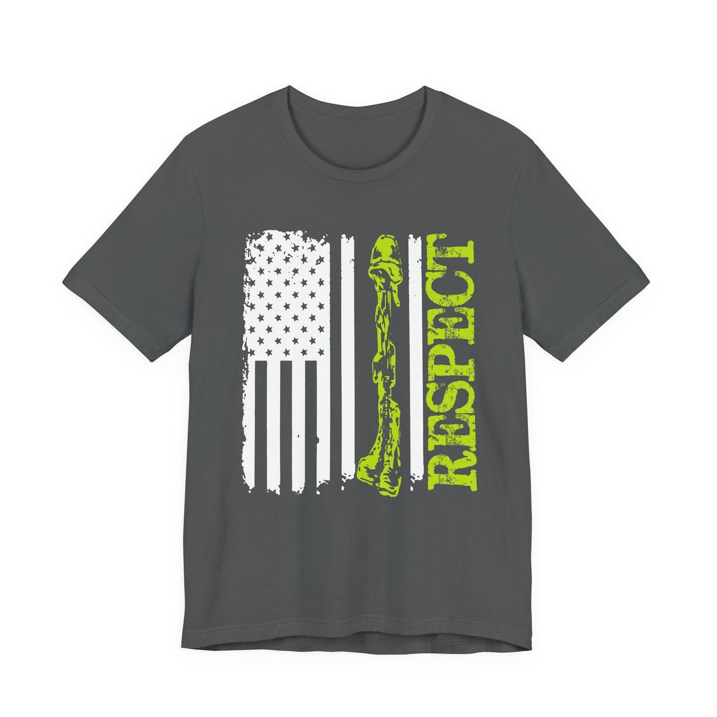 Army Veteran Patriotic Graphic Design Unisex Cotton T-Shirt v57