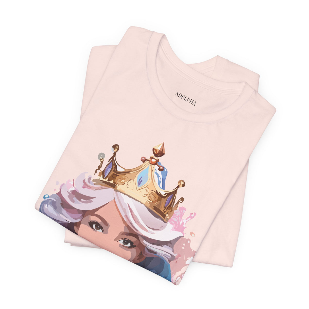 Queen Graphic Unisex Cotton Bella+Canvas Tee with Art Design m182