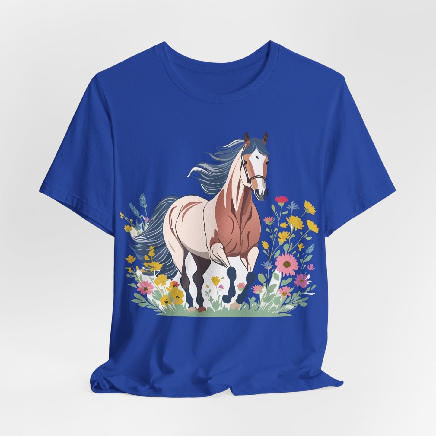 Horse Graphic Unisex 100 Cotton Vintage Animal Art T-Shirt 10