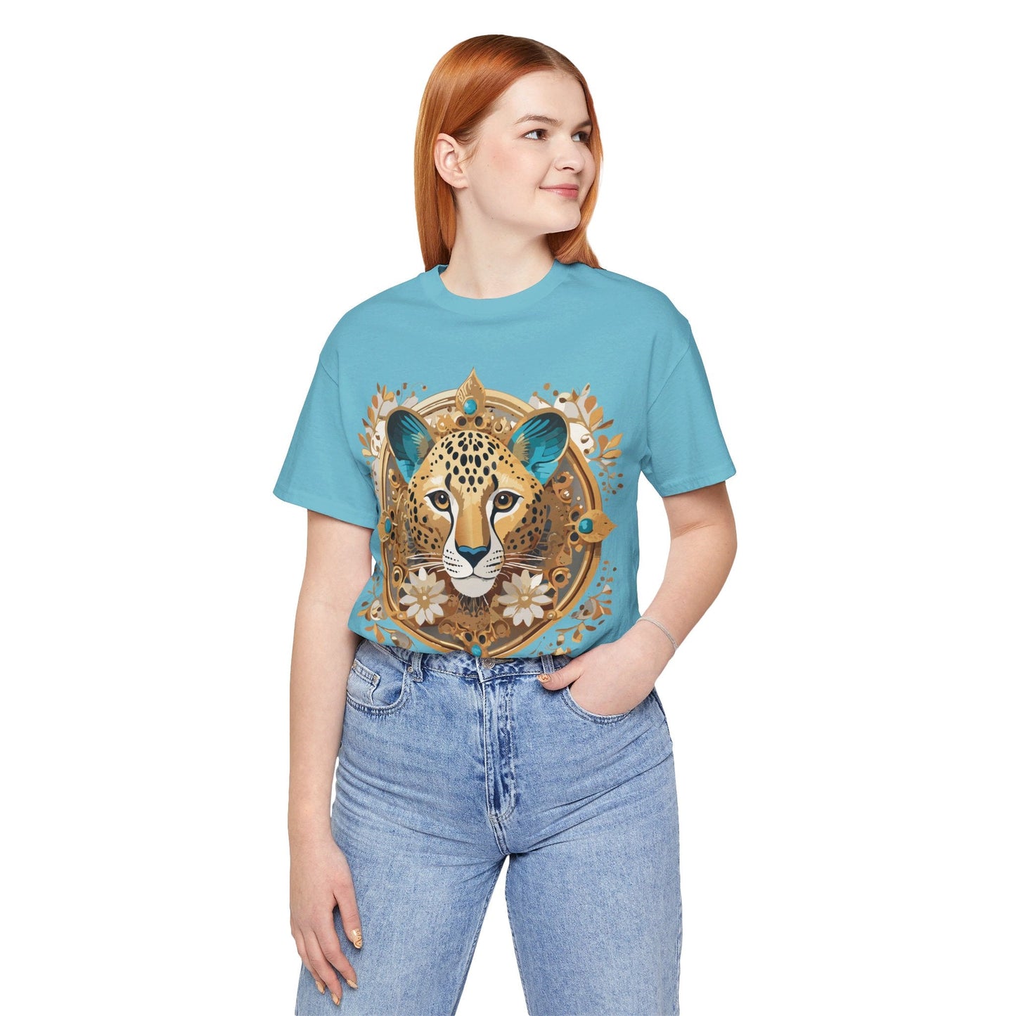 Medallion Shirt Graphic Tee Unisex Short Sleeve Vintage Inspired Artwork By Adelpha