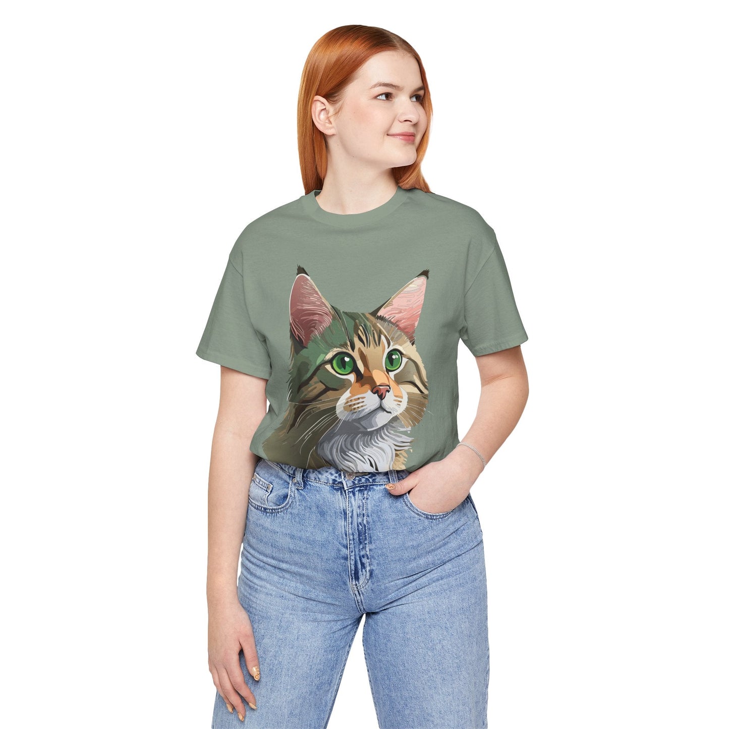 Unisex Animal Shirt Tee With Animals Art Design Wild Animals Print Tee Shirt Comfort Fit
