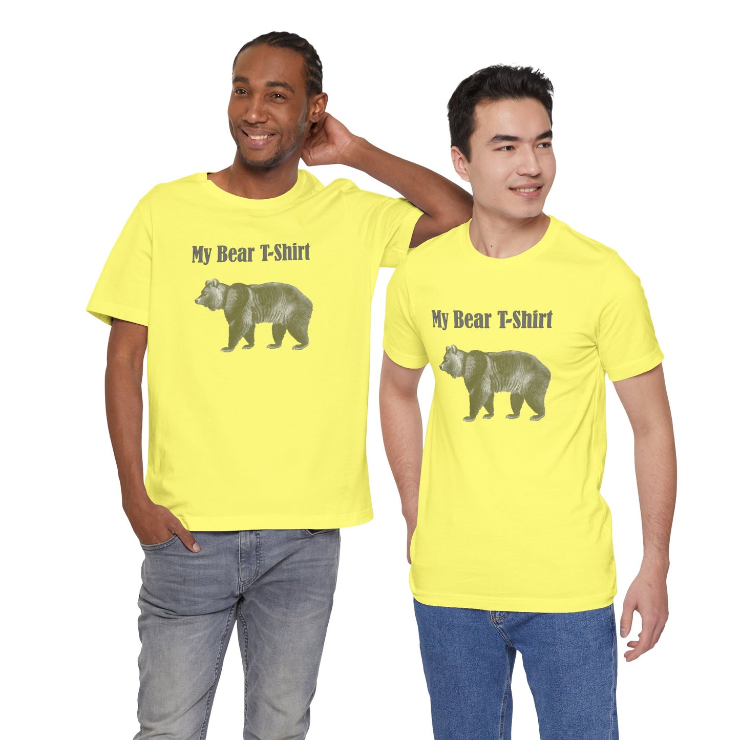 Camiseta unisex de algodón con estampado de animales