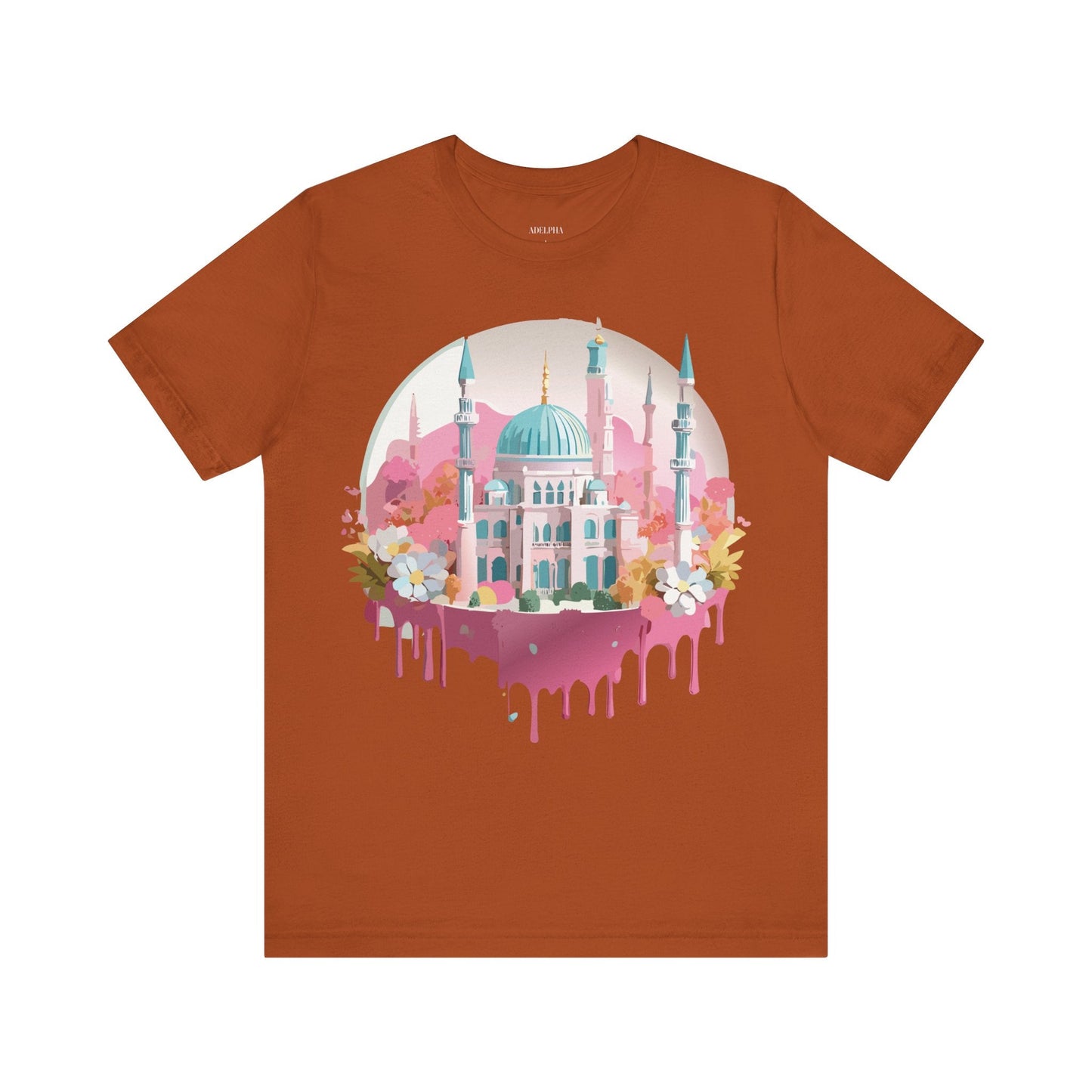 Istanbul Tourist Shirt Unisex Graphic Tee By Adelpha Premium Vintage Art Design Edition