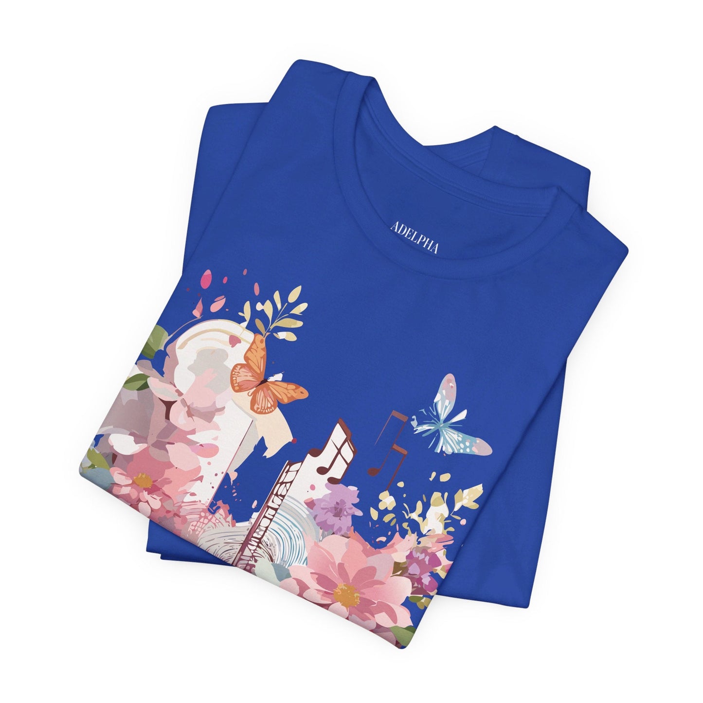 Adelpha Vintage Inspired Graphic T Shirt Unisex Short Sleeve Art Tee Premium Quality