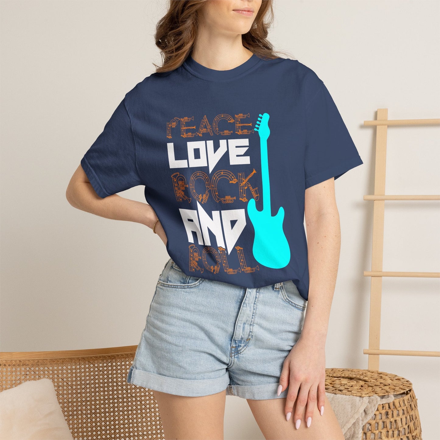 Music Graphic Design Unisex Cotton T-shirt 078